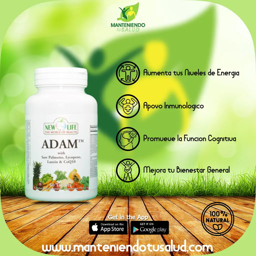 
                  
                    Adam, Multivitamin, 60 Tablets Manteniendo Tu Salud
                  
                