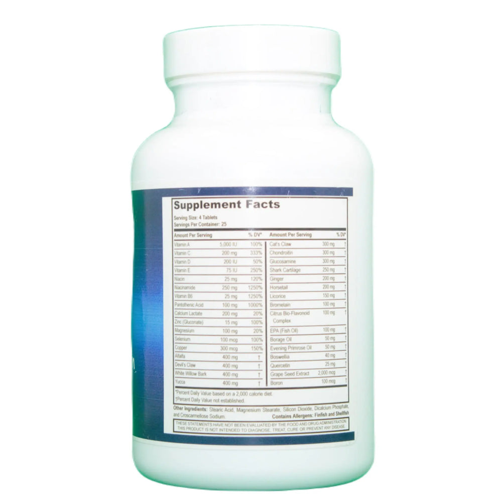 Artrosamin Plus, 100 Tablets Manteniendo Tu Salud