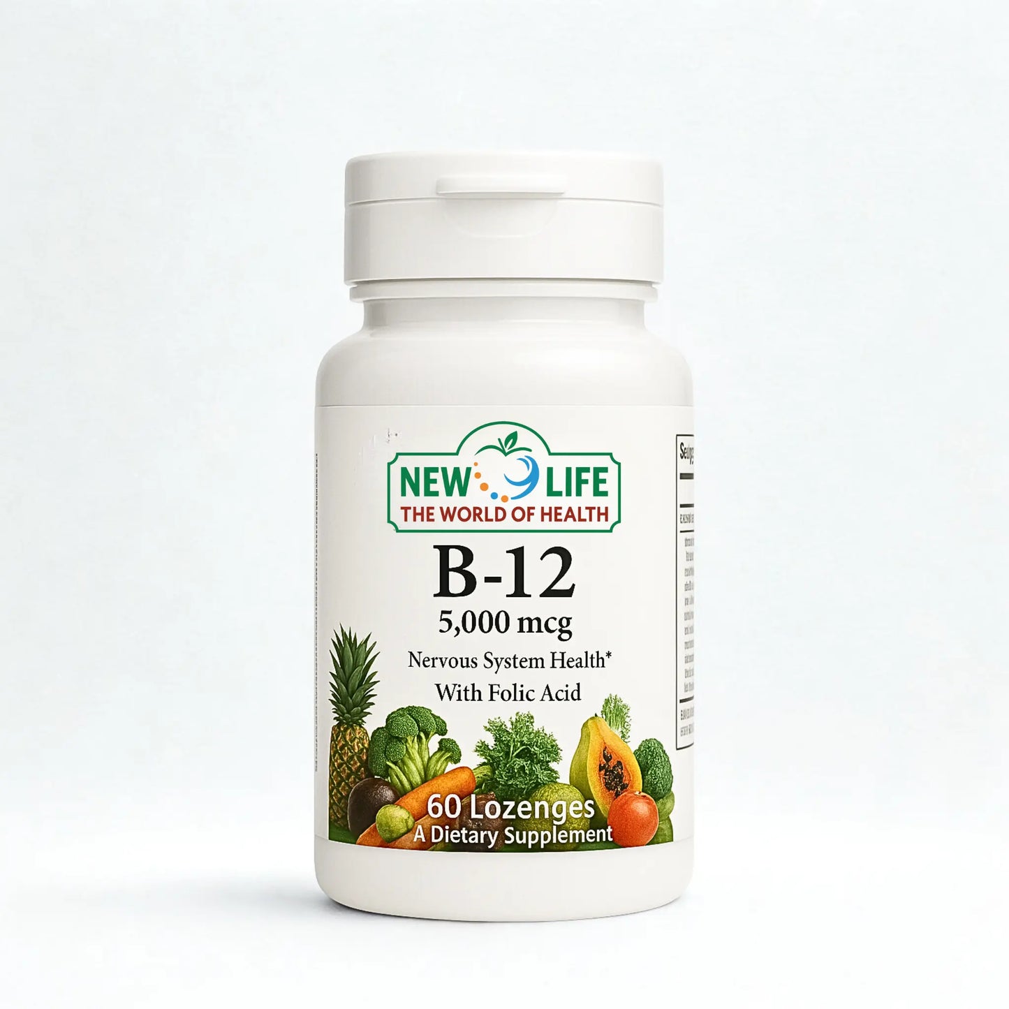B-12, 60 Lozenges Manteniendo Tu Salud