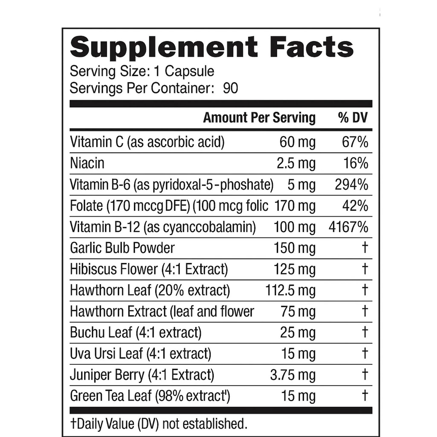 Baja Tu Presion, 90 Capsules Manteniendo Tu Salud