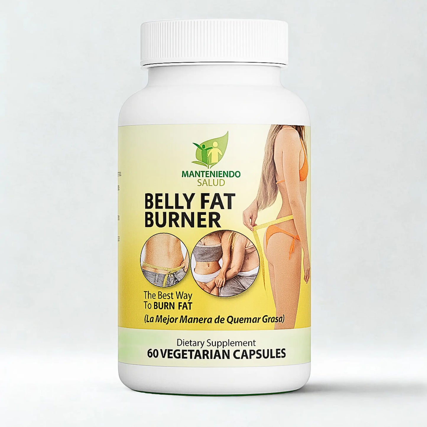 Belly Fat Burner, 60 Capsules Manteniendo Tu Salud