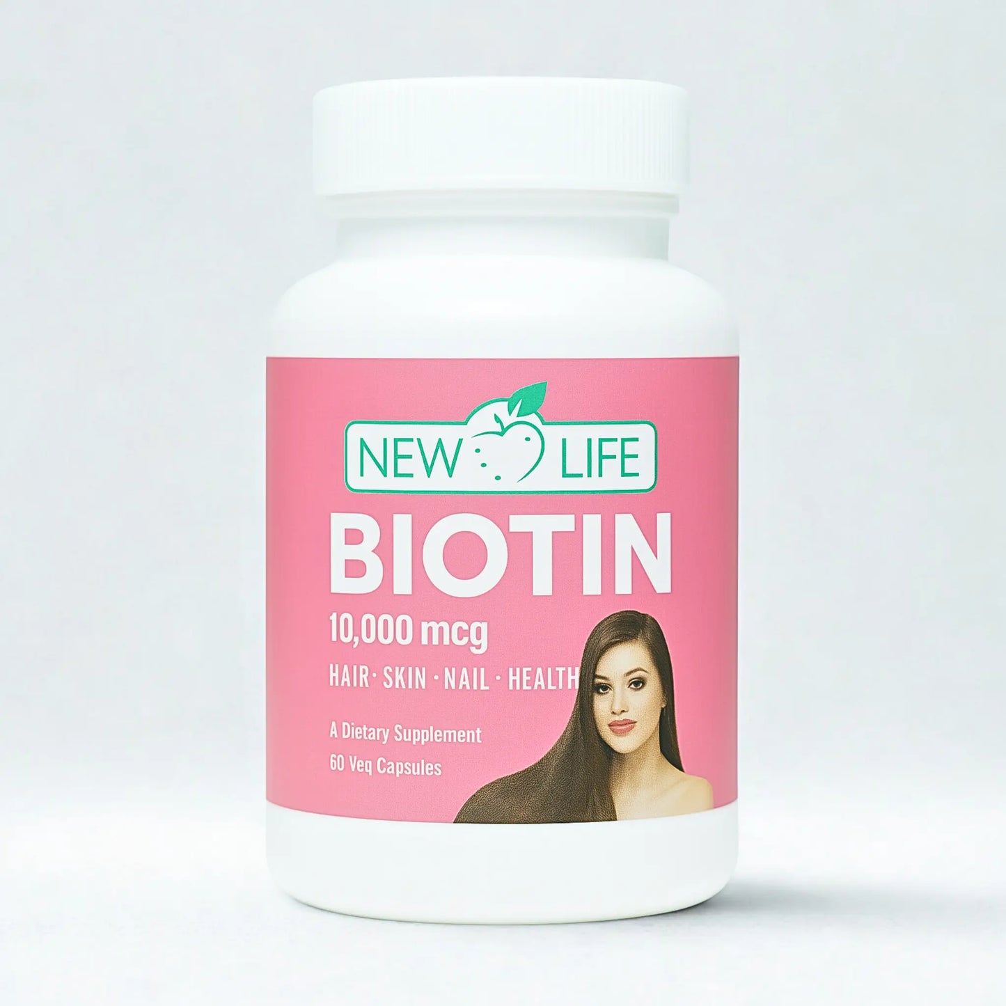 Biotin 10,000Mg, 60 Veg Capsules Manteniendo Tu Salud