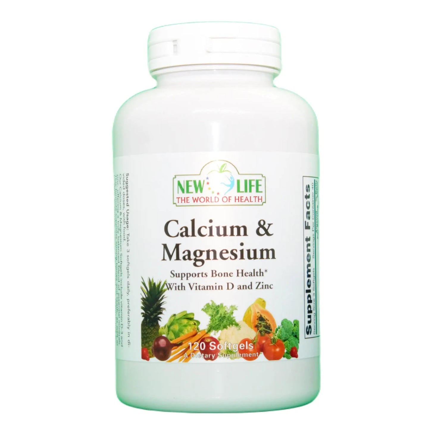 
                  
                    Calcium Magnesium, 120 Softgels Manteniendo Tu Salud
                  
                