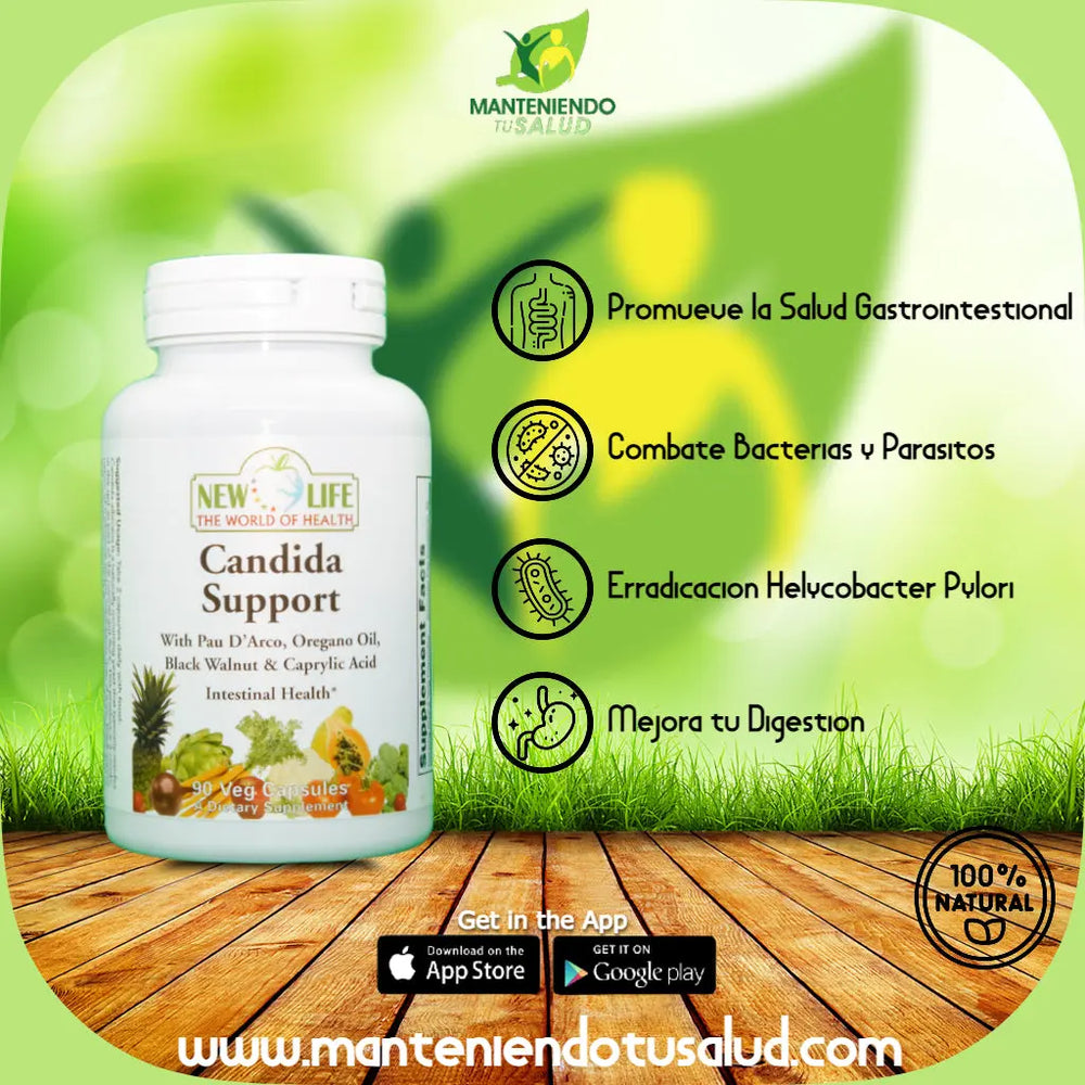 
                  
                    Candida Support, 90 Veg Capsules Manteniendo Tu Salud
                  
                