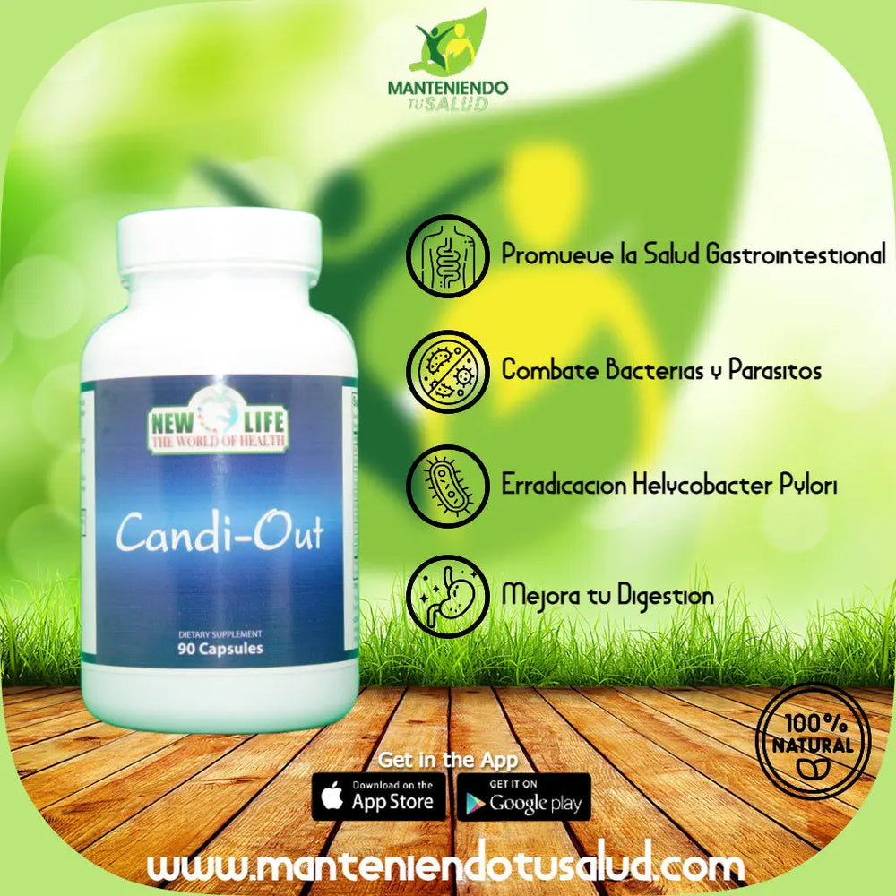 
                  
                    Candiout, 90 Capsules Manteniendo Tu Salud
                  
                