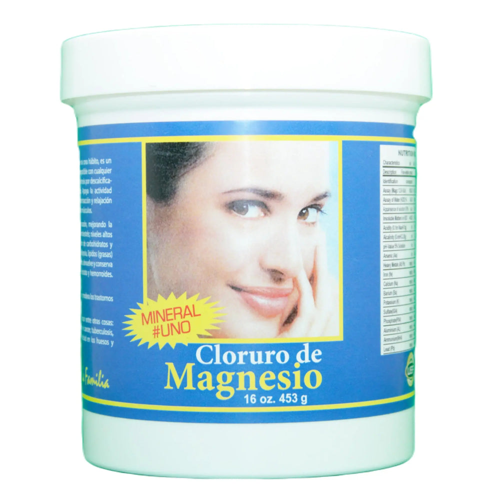 
                  
                    Cloruro de Magnesio Powder, 16oz Manteniendo Tu Salud
                  
                
