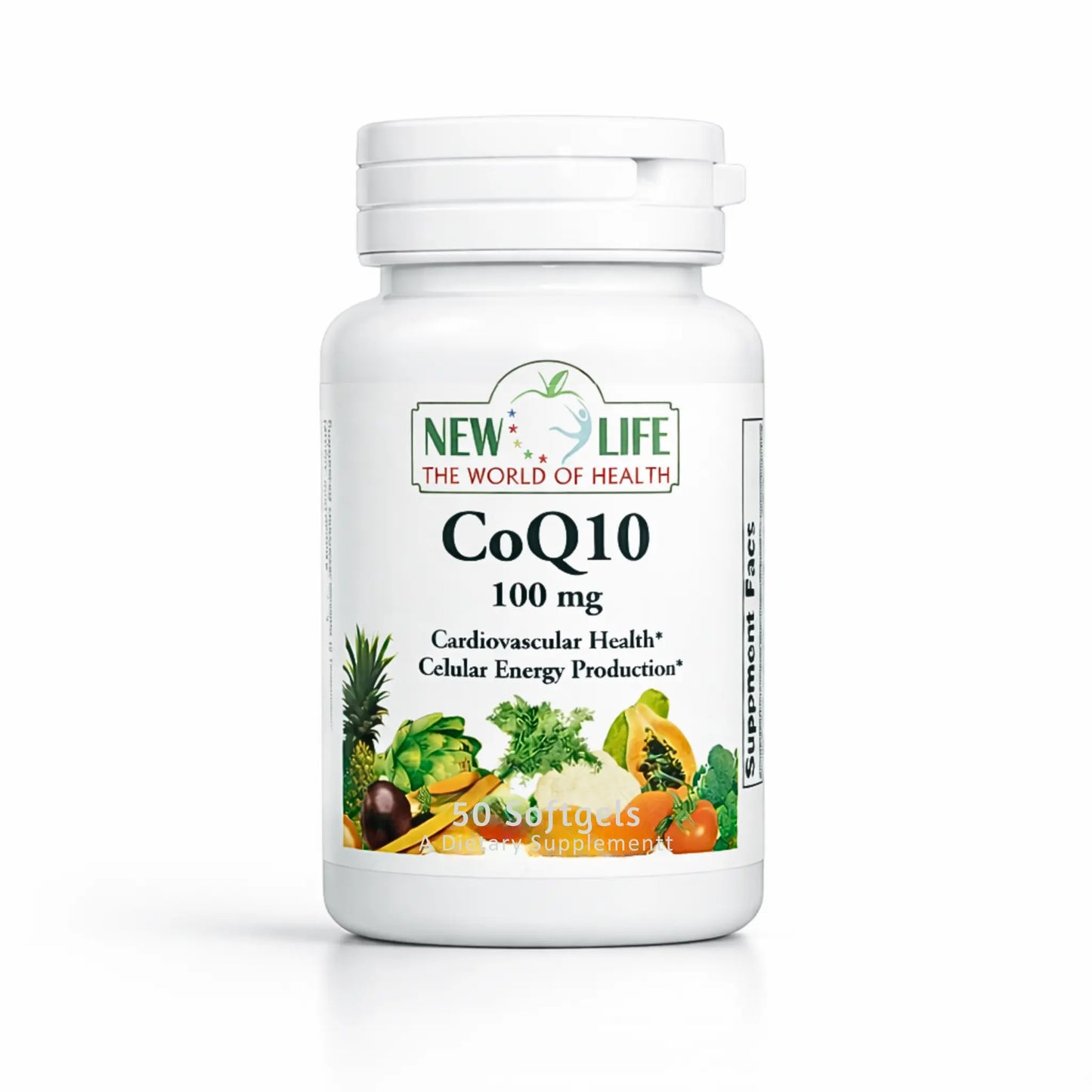 CoQ10, 100mg, 30 Veg Capsules Manteniendo Tu Salud