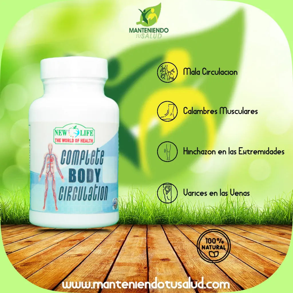 
                  
                    Complete Body Circulation, 60 Capsules Manteniendo Tu Salud
                  
                