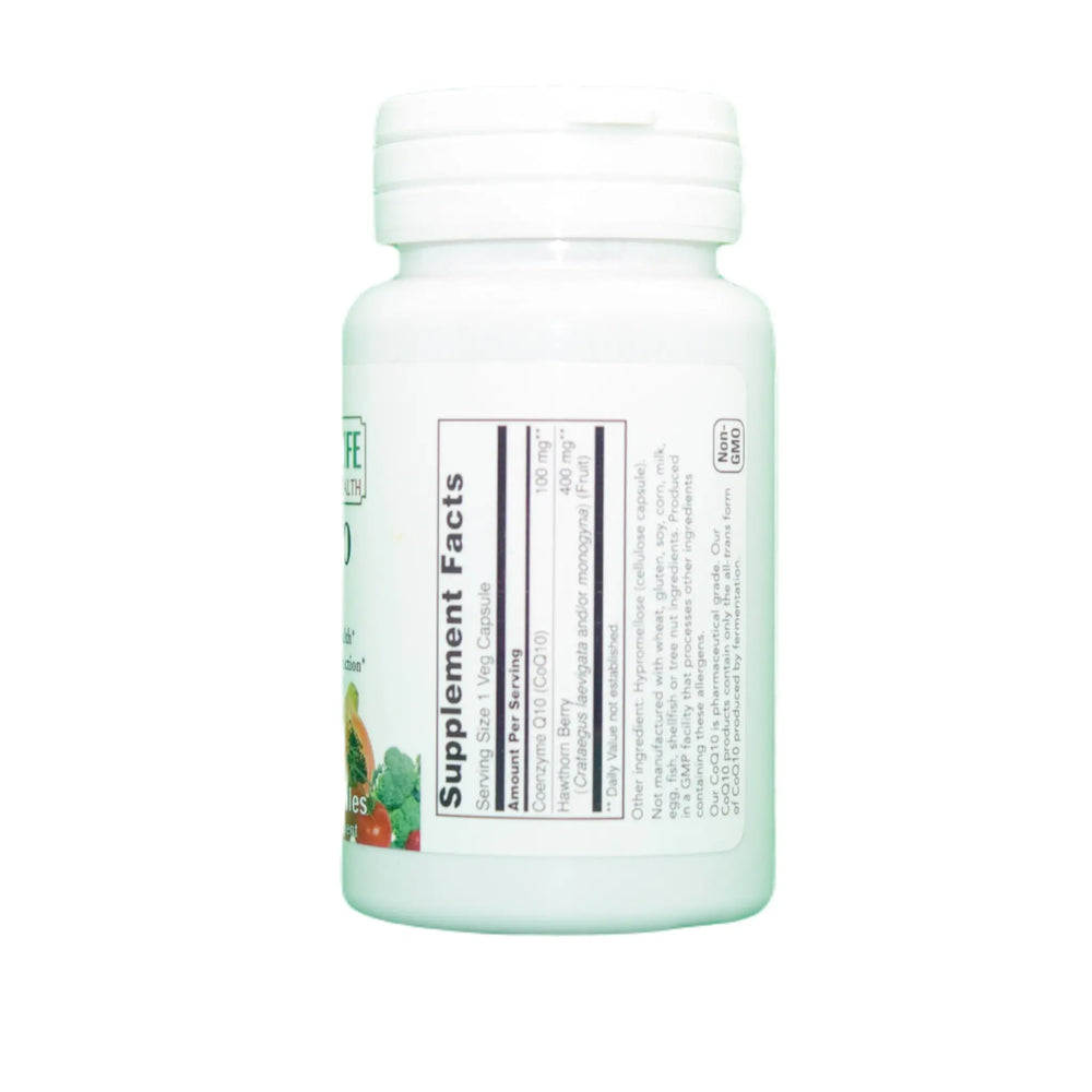 Coq-10, 100mg, 30 Veg Capsules Manteniendo Tu Salud