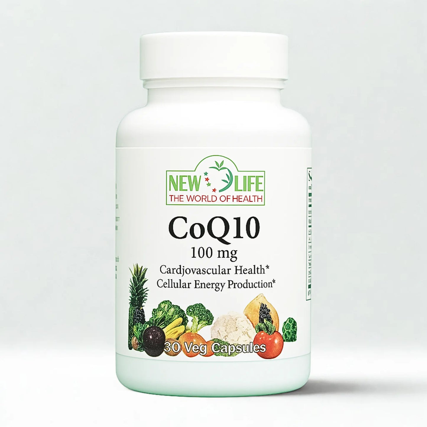 Coq-10, 100mg, 30 Veg Capsules Manteniendo Tu Salud