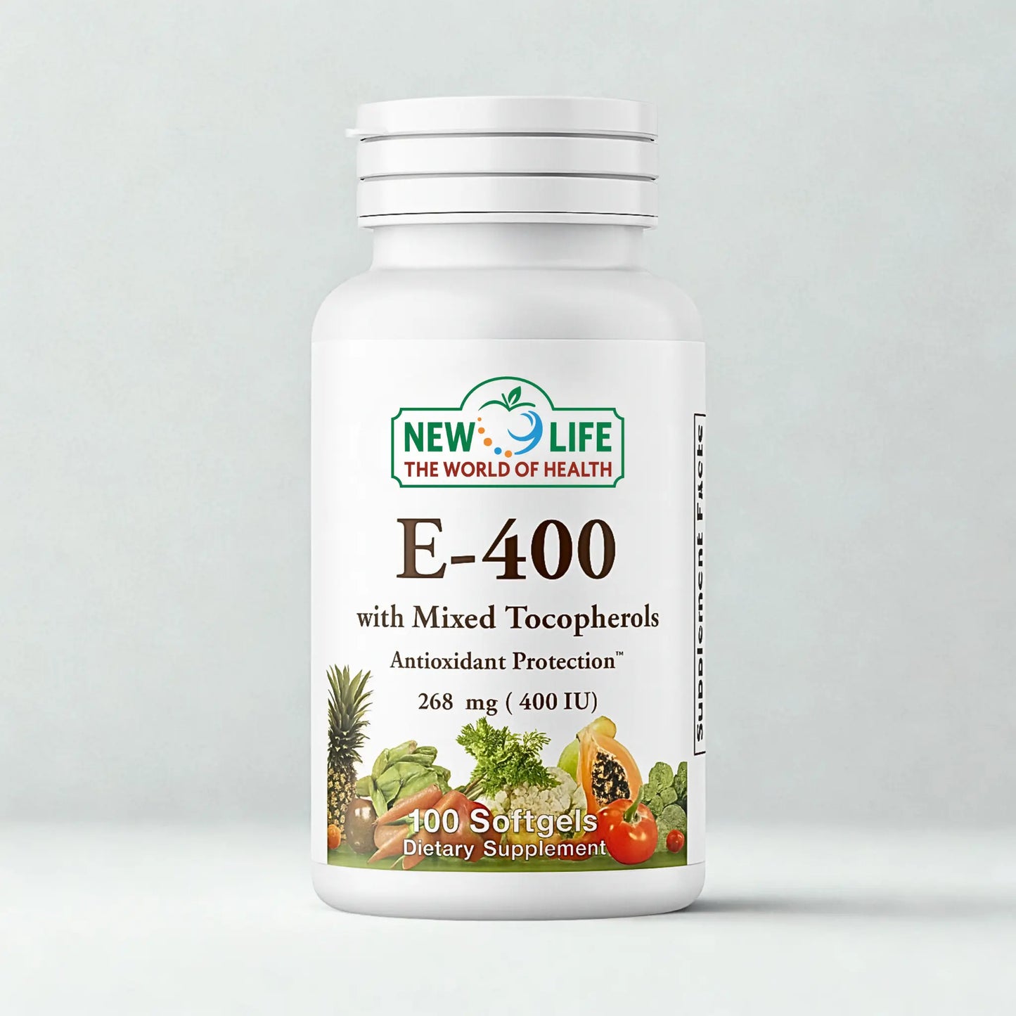 E-400, 400 IU, 100 Softgels Manteniendo Tu Salud