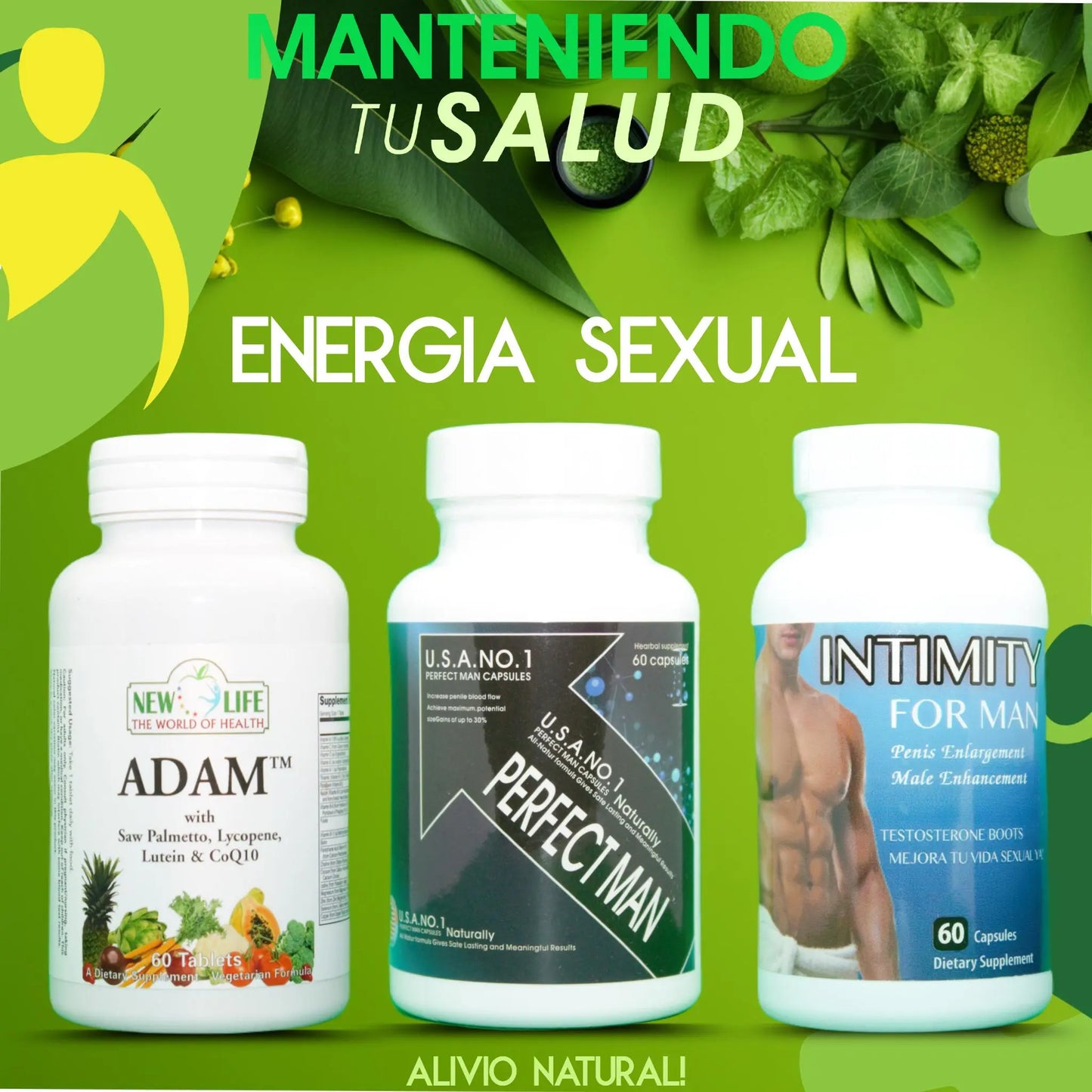 Energía Sexual Kit Manteniendo Tu Salud