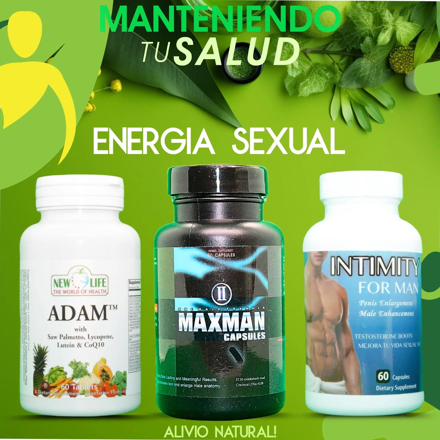 Energía Sexual Kit Manteniendo Tu Salud