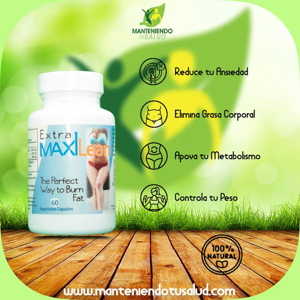 
                  
                    Extra Maxilean, 60 Veg Capsules Manteniendo Tu Salud
                  
                