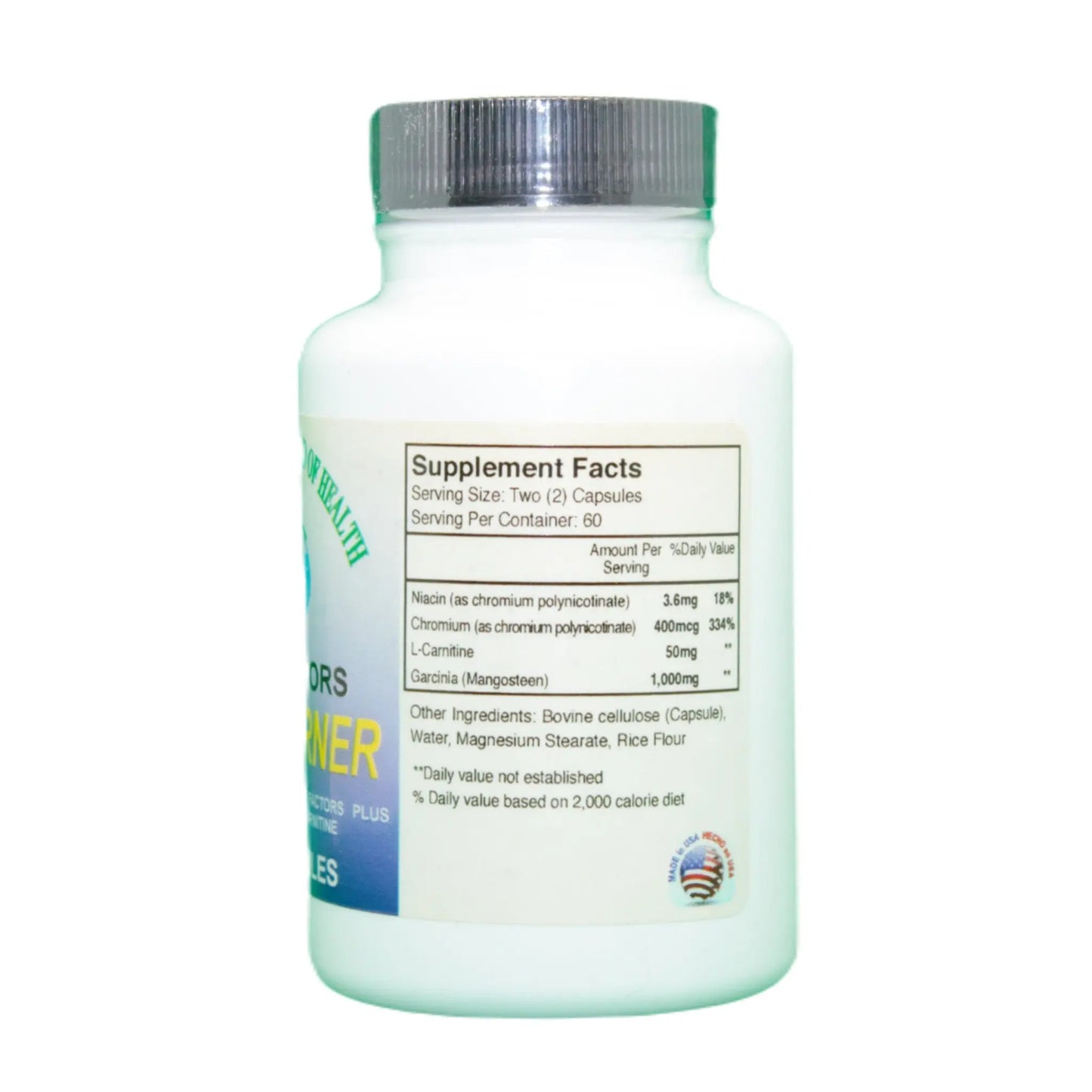 Fat Burner, 60 Capsules Manteniendo Tu Salud