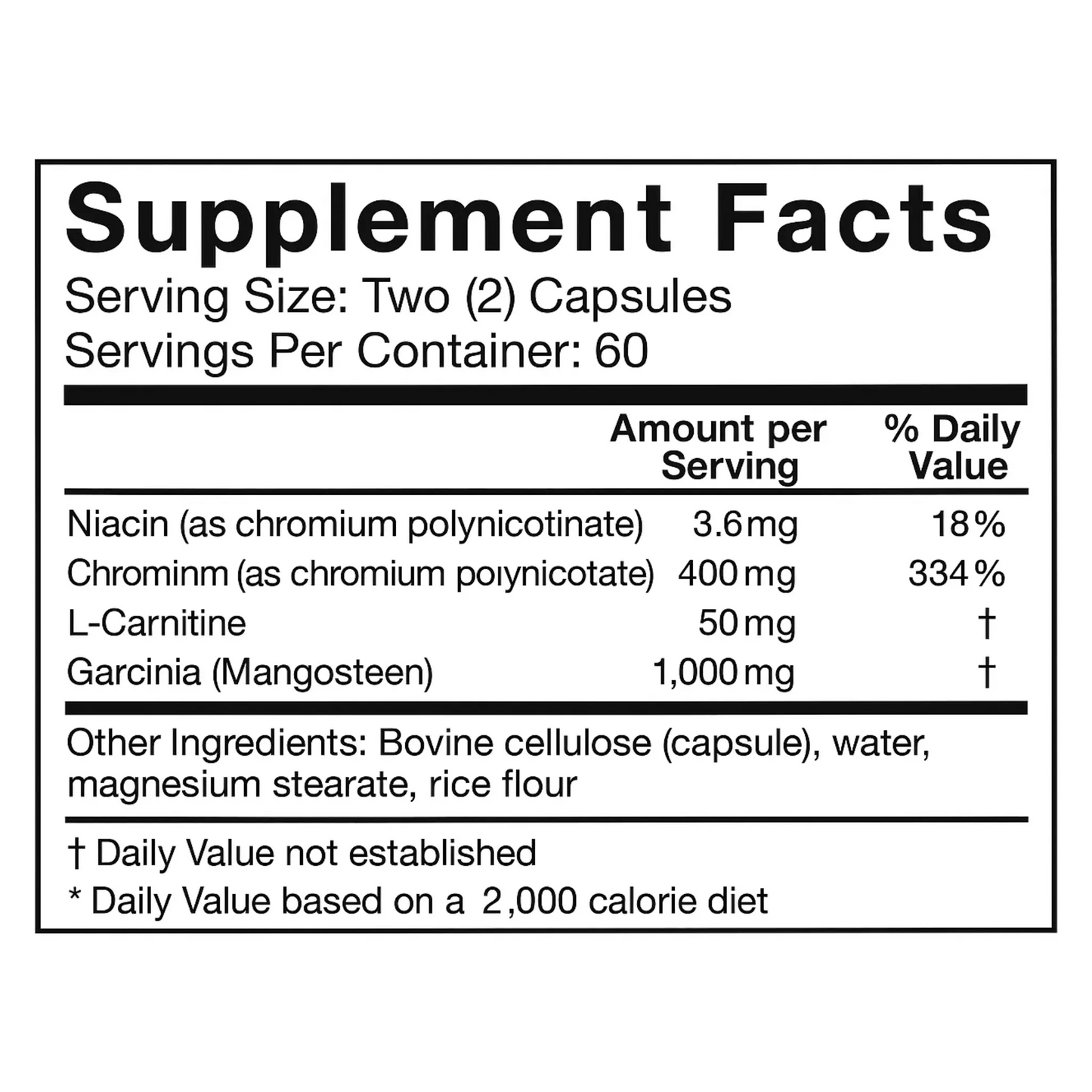 Fat Burner, 60 Capsules Manteniendo Tu Salud