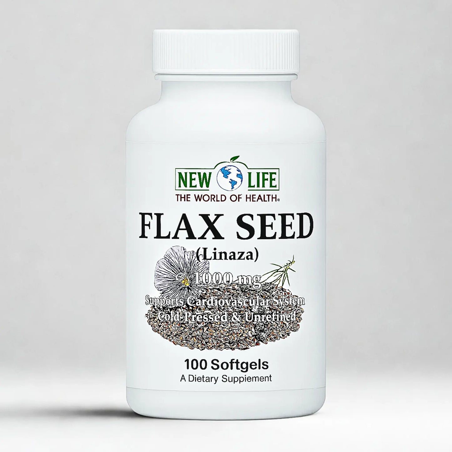 Flax Seed, 3000mg, 100 Softgels Manteniendo Tu Salud
