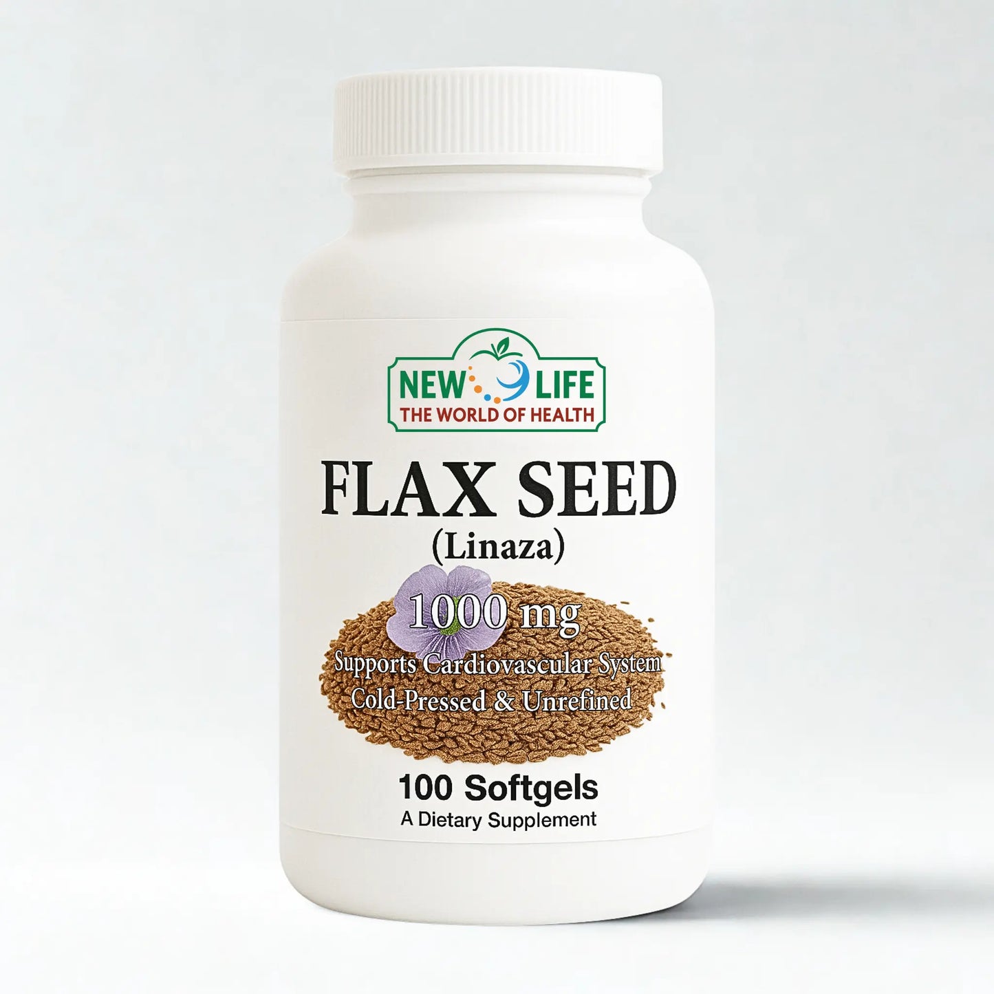Flax Seed, 3000mg, 100 Softgels Manteniendo Tu Salud