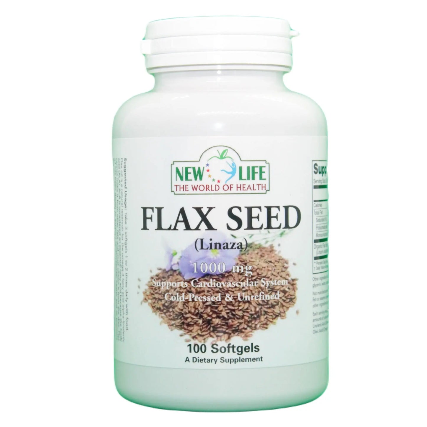 Flaxseed Oil, 3000mg, 100 Softgels Manteniendo Tu Salud