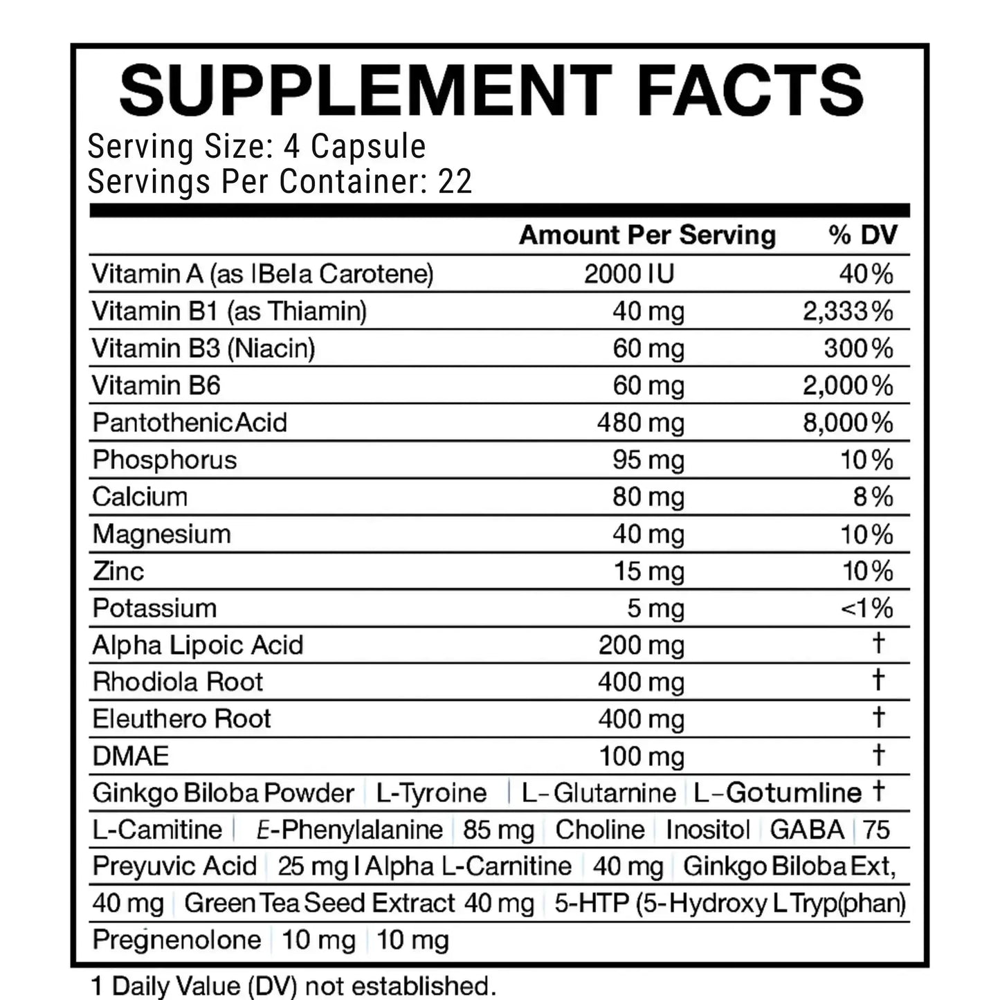 Focus Plus II, 90 Capsules Manteniendo Tu Salud