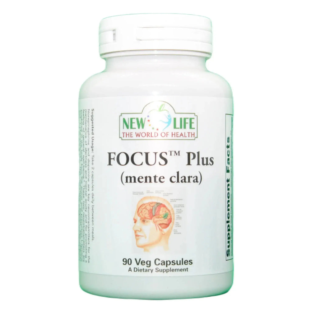 
                  
                    Focus Plus, 90 Veg Capsules - Manteniendo Tu Salud
                  
                