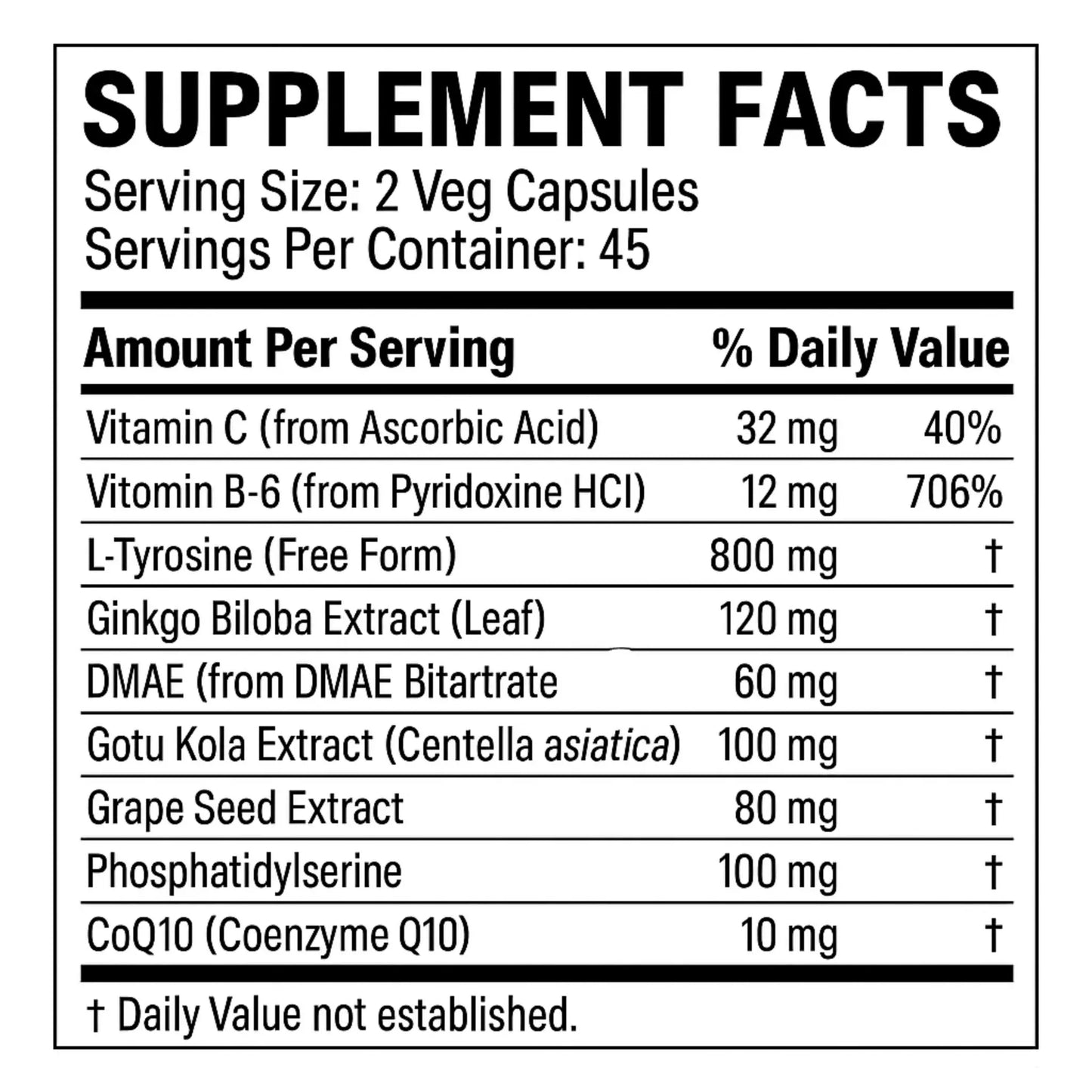 Focus Plus, 90 Veg Capsules Manteniendo Tu Salud