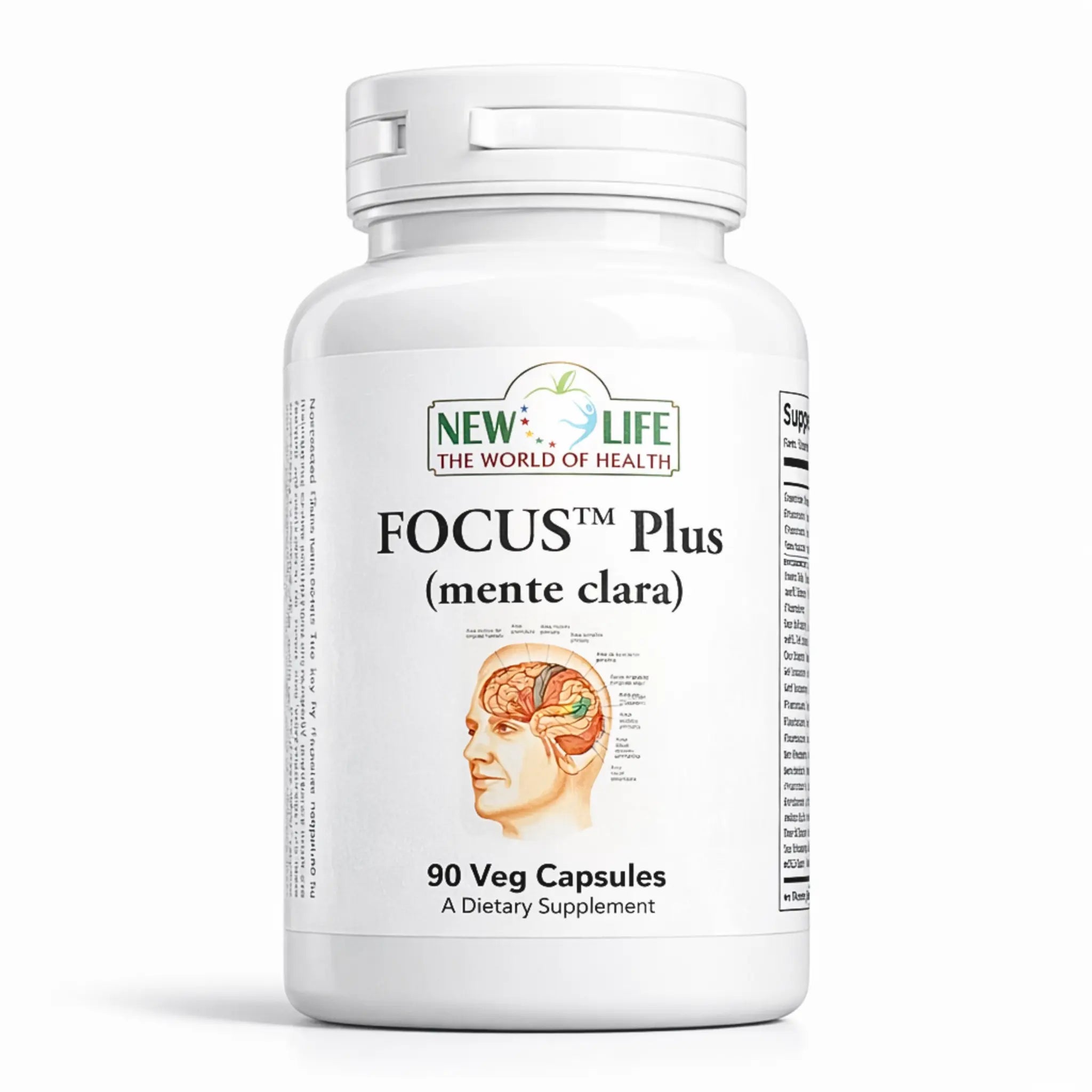 Focus Plus: Cognitive Support with Ginkgo Extract - New Life ...