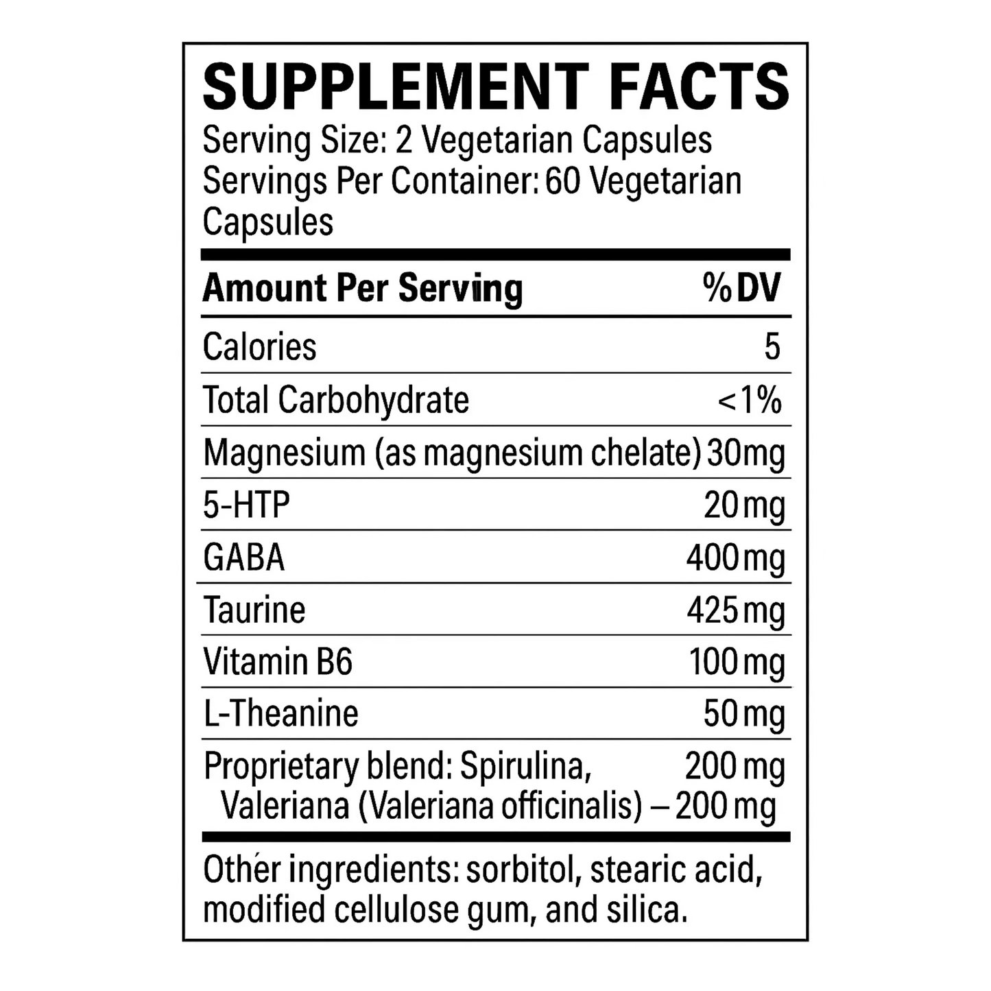 For Stress, 60 Veg Capsules Manteniendo Tu Salud