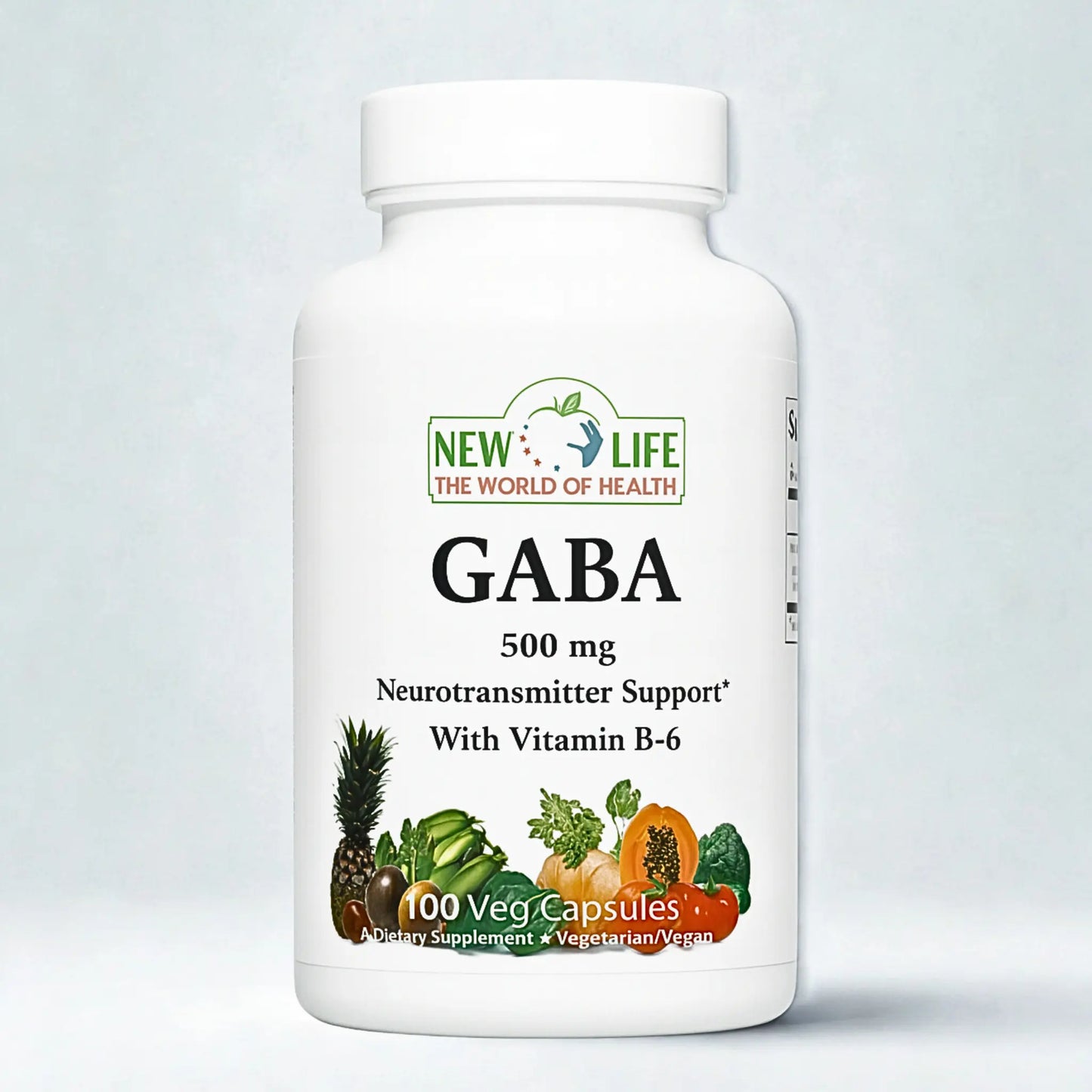 Gaba, 500mg, 100 Veg Capsules Manteniendo Tu Salud
