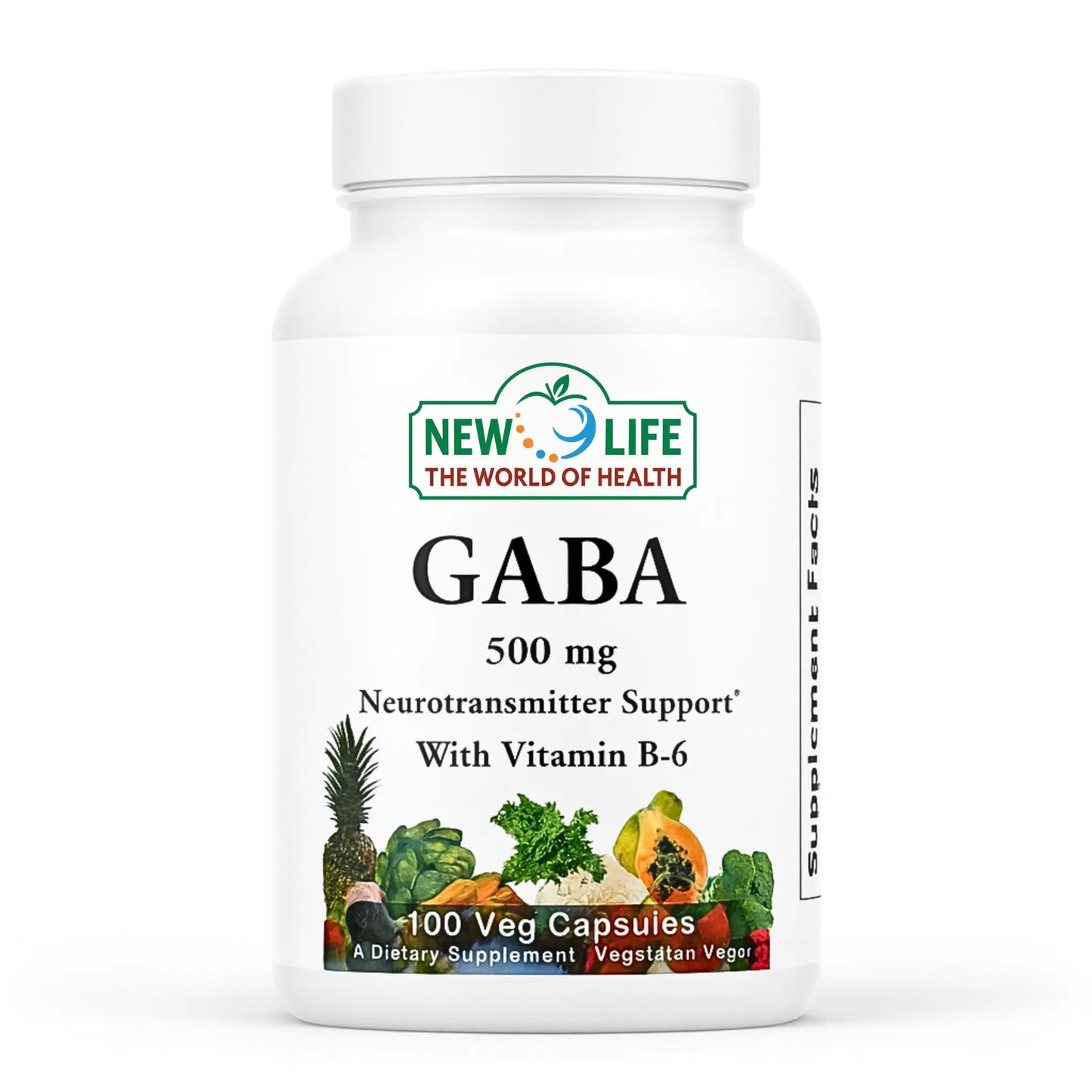Gaba, 500mg, 100 Veg Capsules Manteniendo Tu Salud