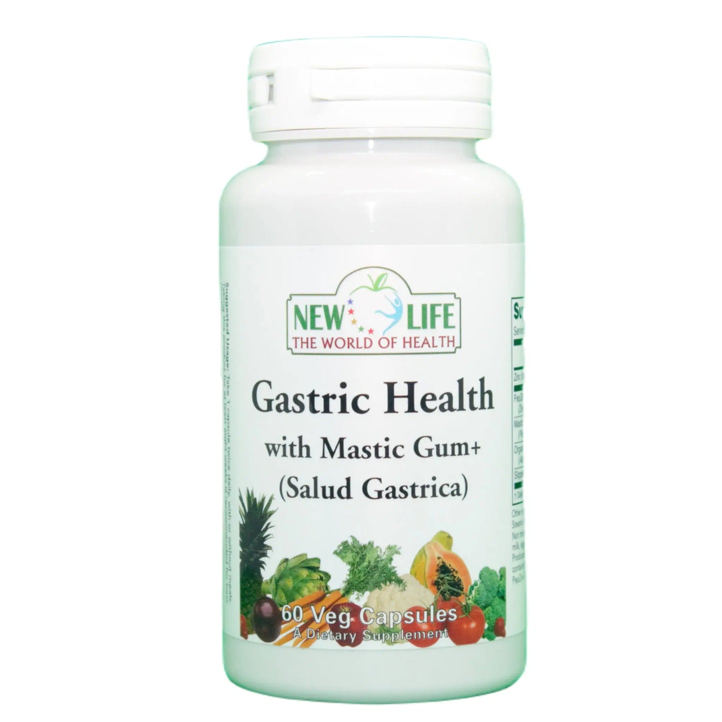 Gastric Health, 60 Veg Capsules Manteniendo Tu Salud