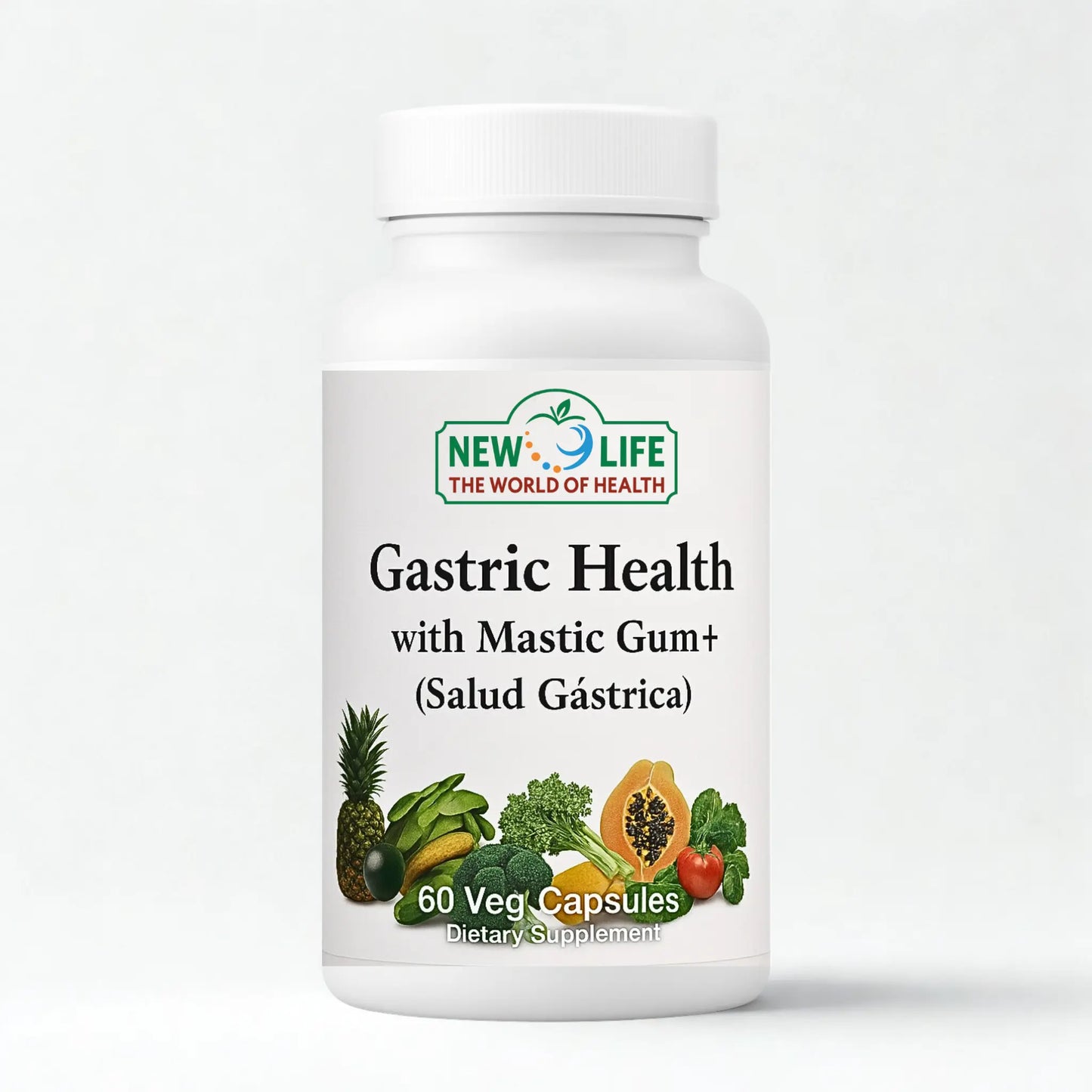 Gastric Health, 60 Veg Capsules Manteniendo Tu Salud