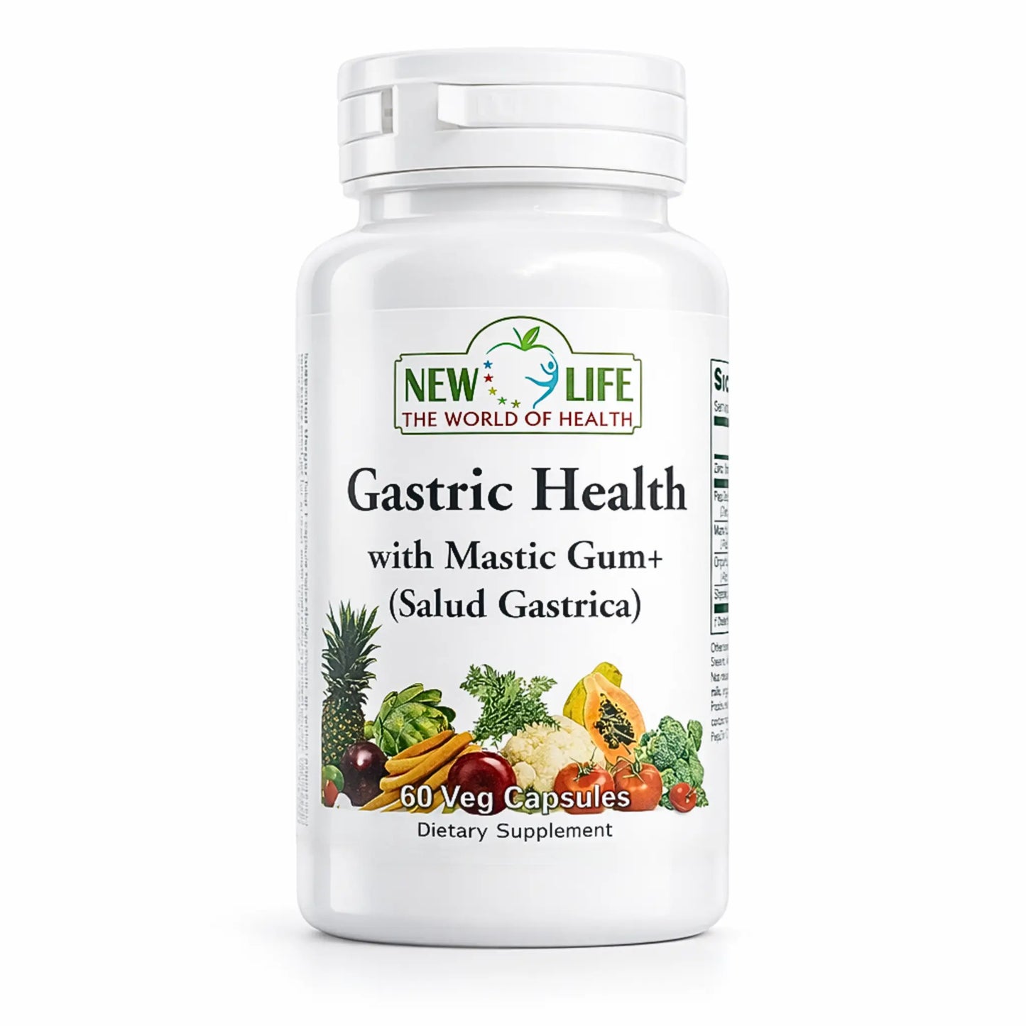 Gastric Health, 60 Veg Capsules Manteniendo Tu Salud