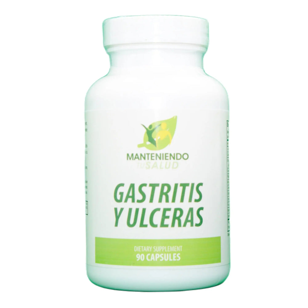 Gastritis y Ulceras, 90 Capsules Manteniendo Tu Salud