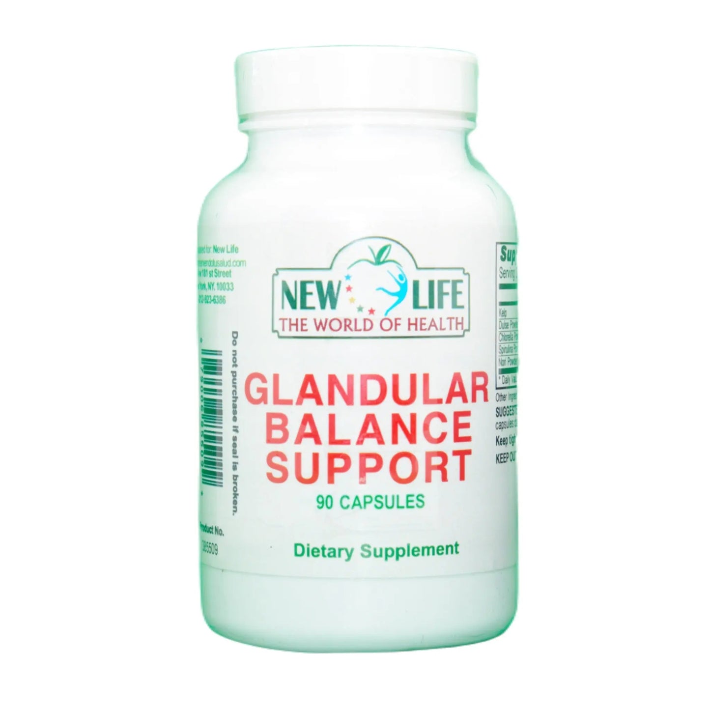 Glandular Balance Support, 90 Capsules Manteniendo Tu Salud