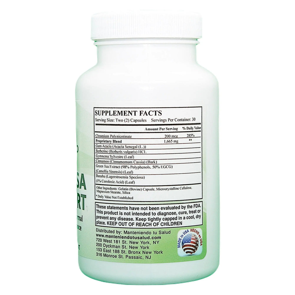 
                  
                    Glucosa Support, 60 Capsules Manteniendo Tu Salud
                  
                