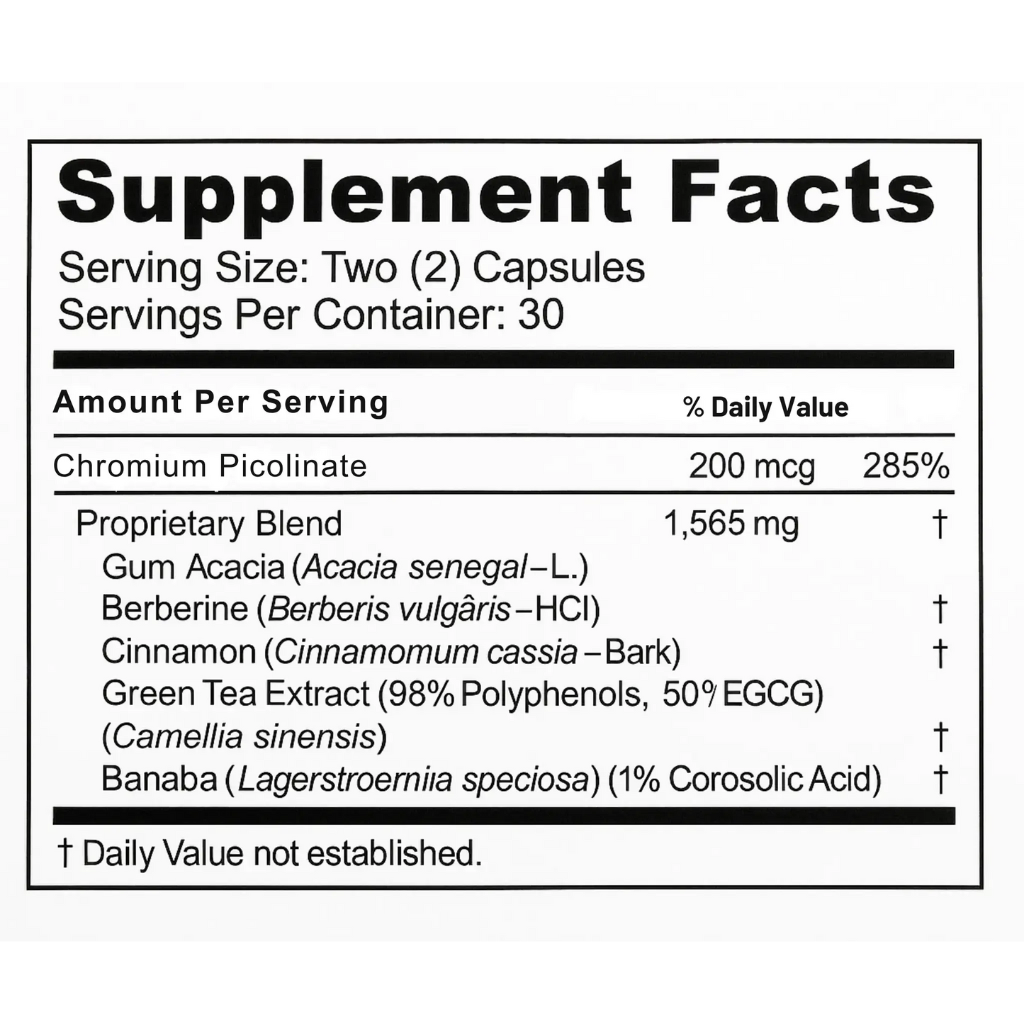 Glucosa Support, 60 Capsules Manteniendo Tu Salud