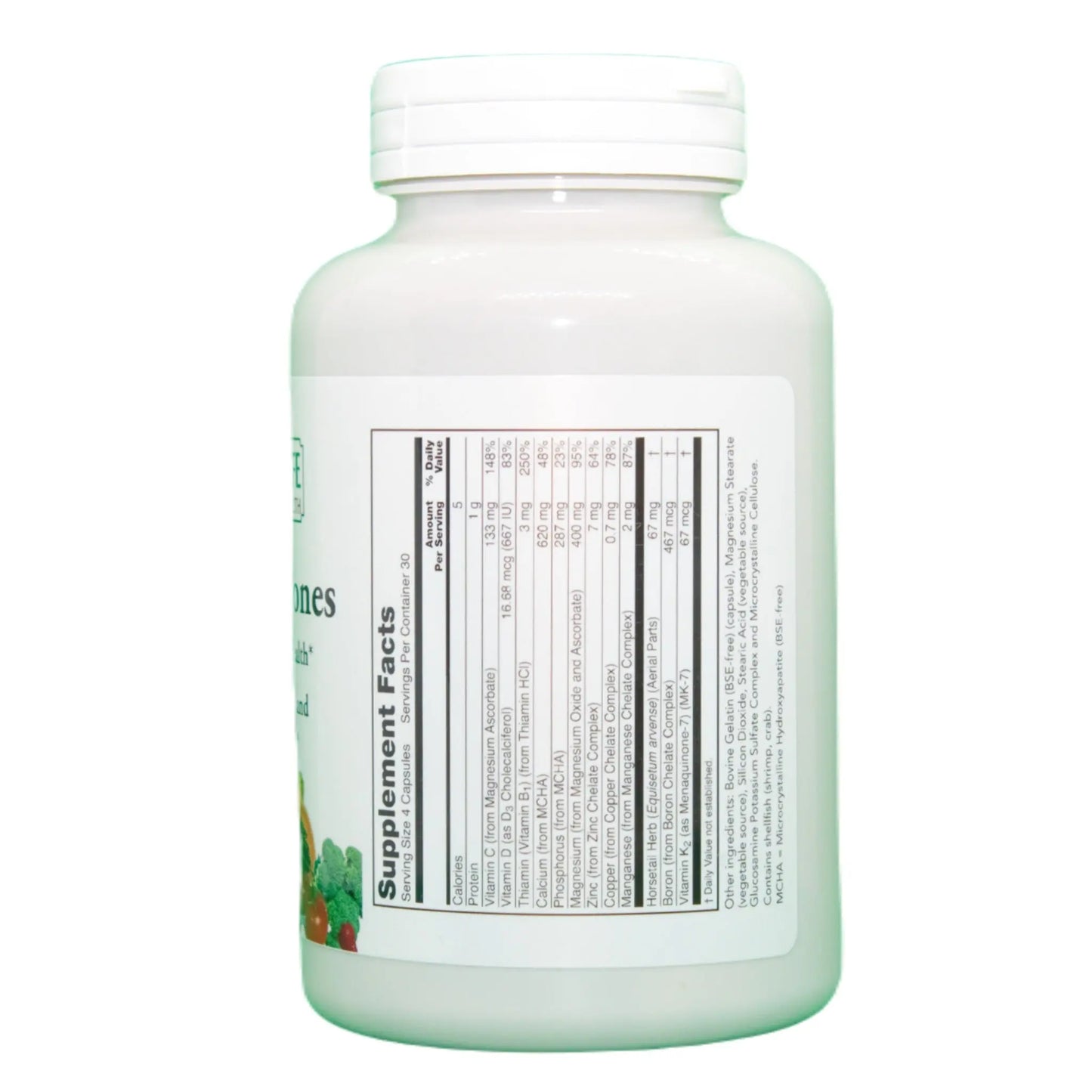 Healthy Bones, 120 Capsules Manteniendo Tu Salud