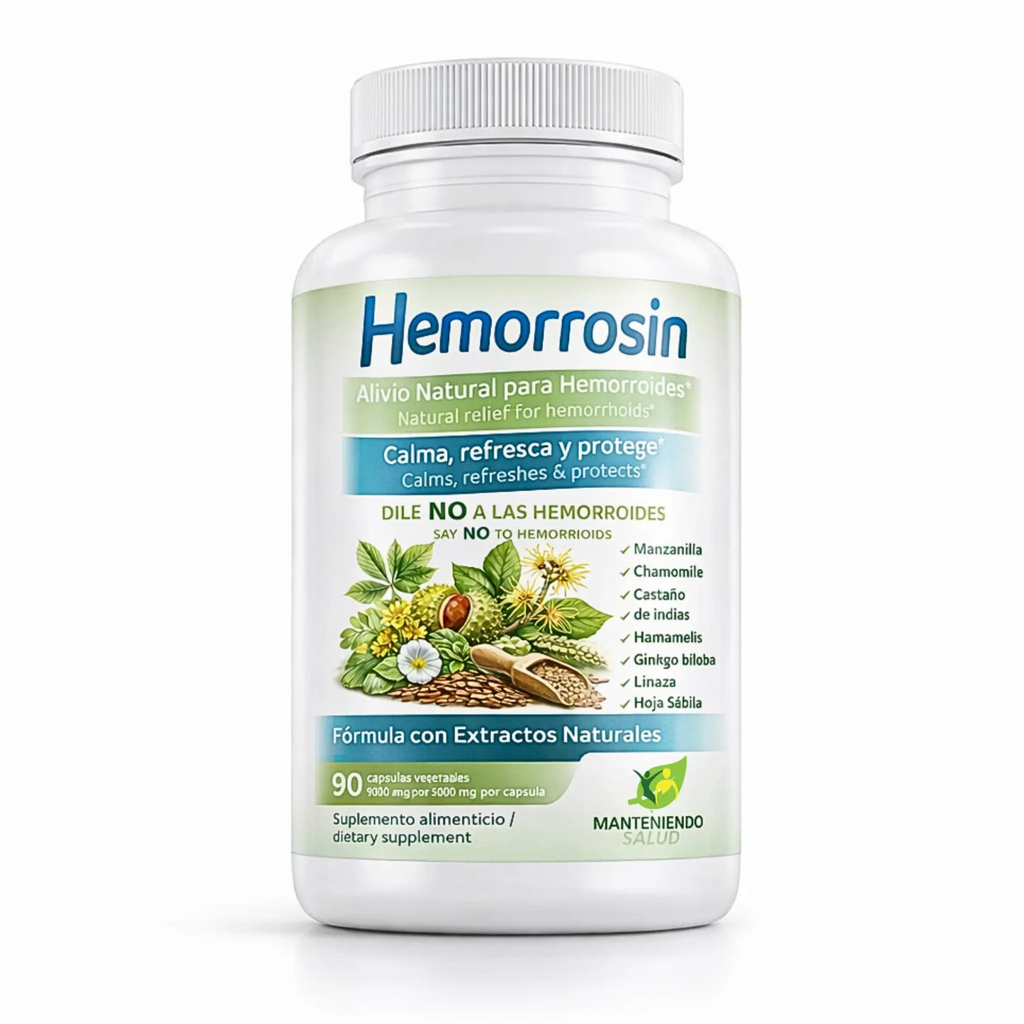 Hemorrosin, 90 Capsules - Manteniendo Tu Salud