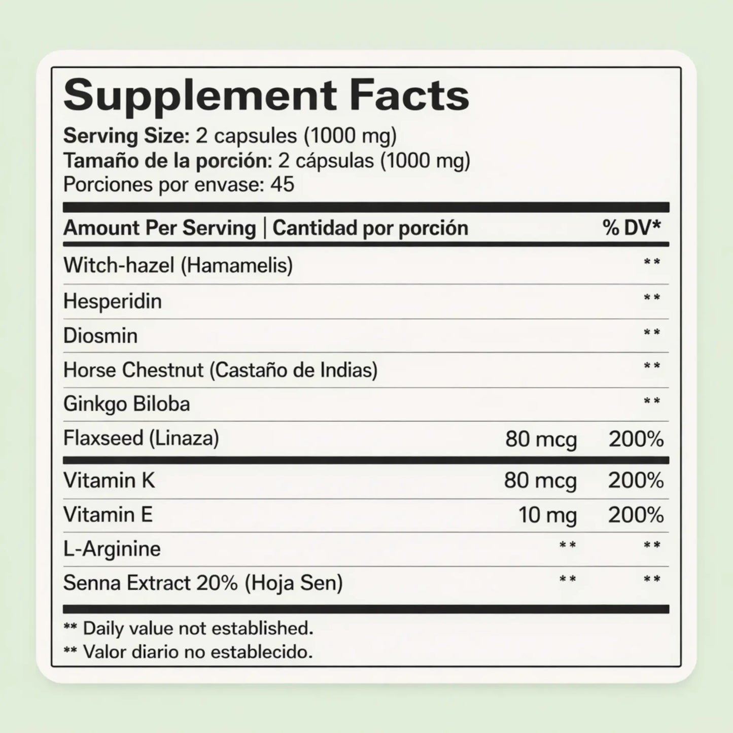 Hemorrosin, 90 Capsules - Manteniendo Tu Salud