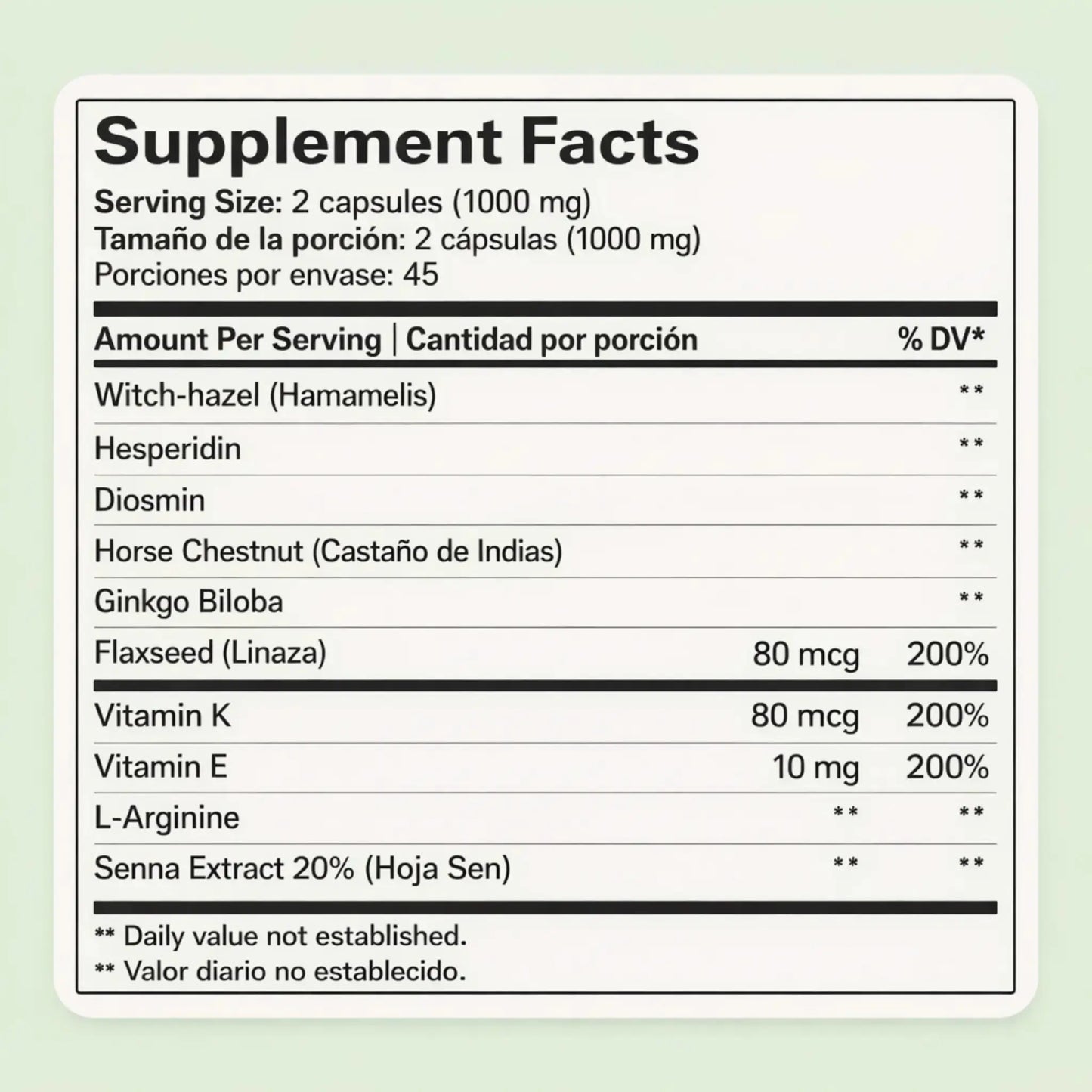 Hemorrosin, 90 Capsules - Manteniendo Tu Salud