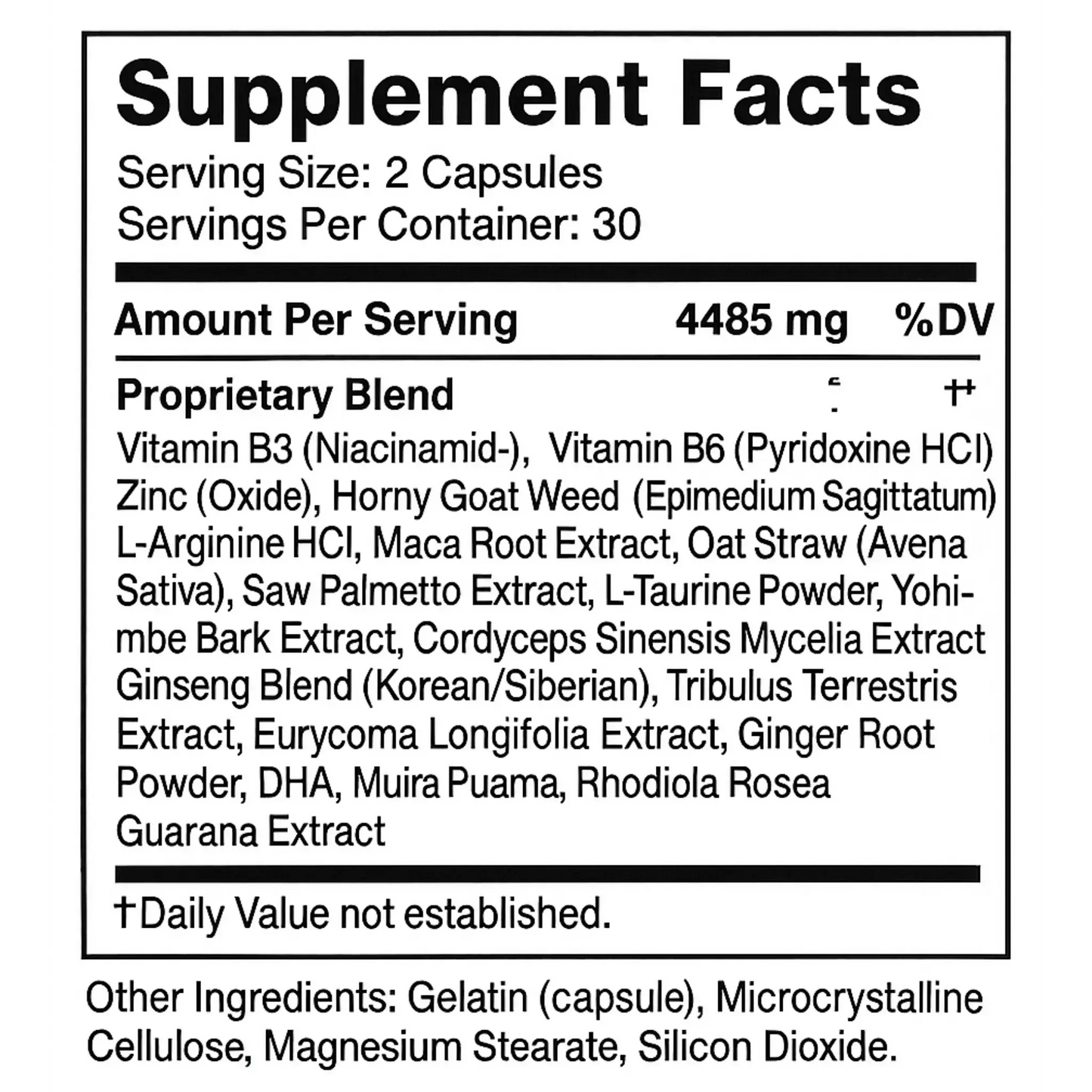 Intimity for Man, 60 Capsules Manteniendo Tu Salud