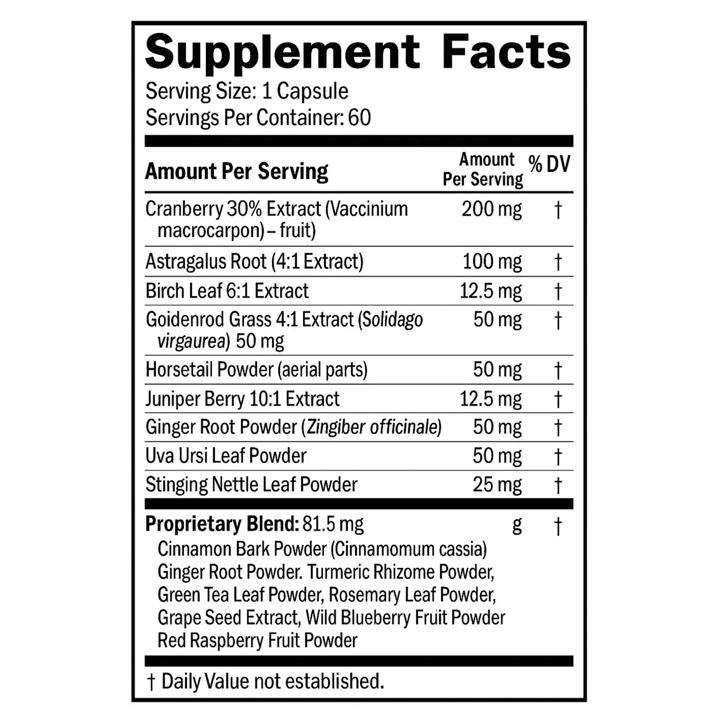 Kidney Care, 60 Capsules Manteniendo Tu Salud