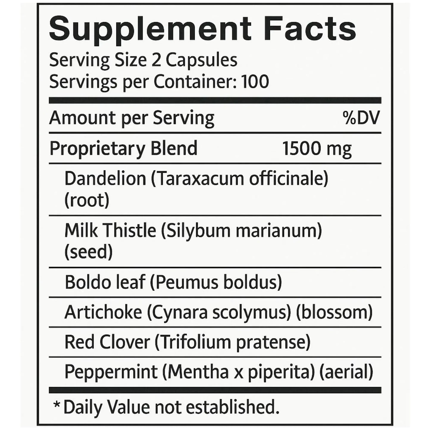 Limpieza Suprema Hígado Riñones y Vesícula, 100 Veg Capsules Manteniendo Tu Salud