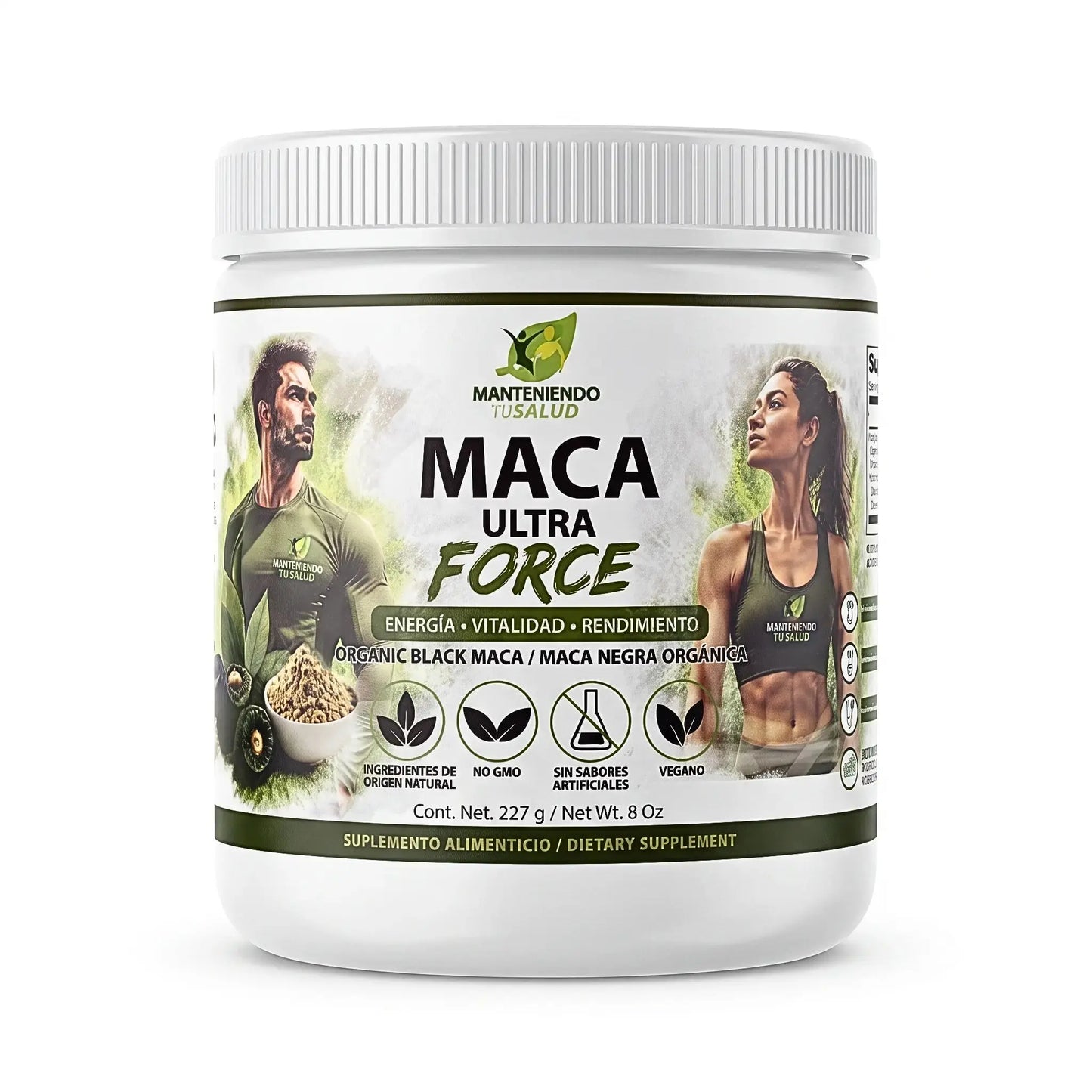 Maca Ultra Force, 8 Oz Manteniendo Tu Salud