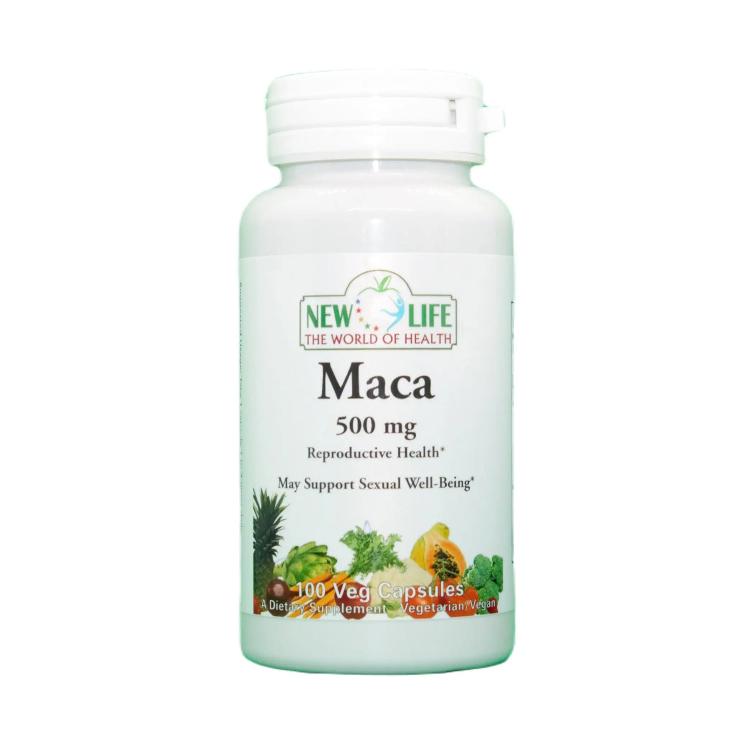 Maca, 500mg, 100 Veg Capsules - Manteniendo Tu Salud