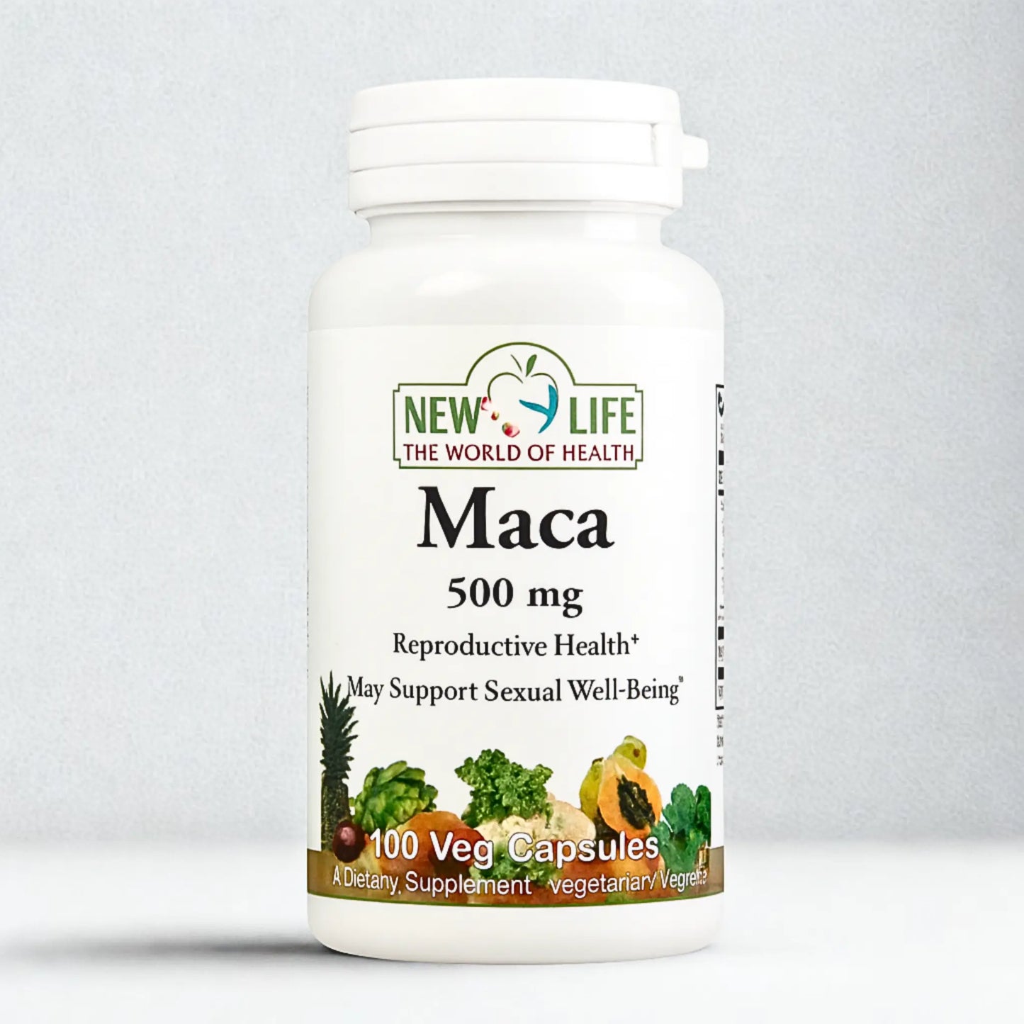 Maca, 500mg, 100 Veg Capsules Manteniendo Tu Salud