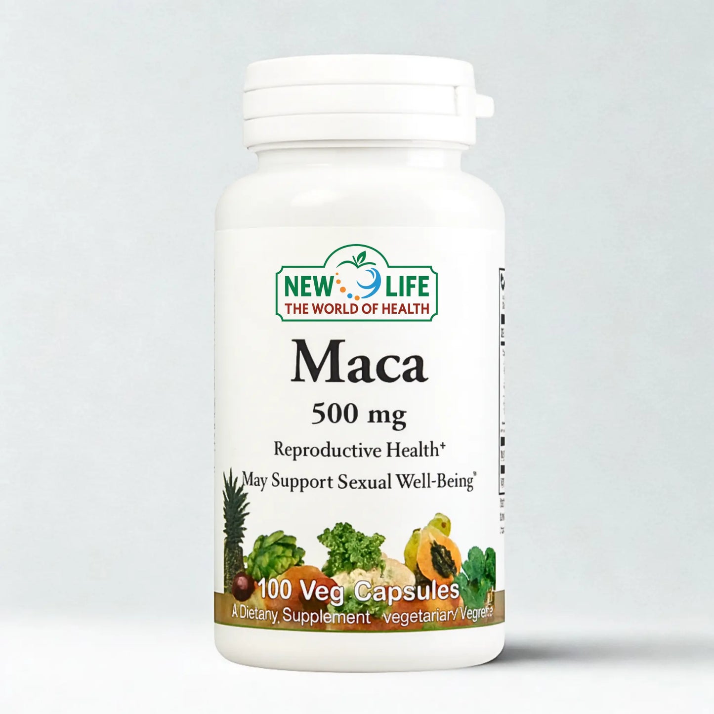Maca, 500mg, 100 Veg Capsules Manteniendo Tu Salud