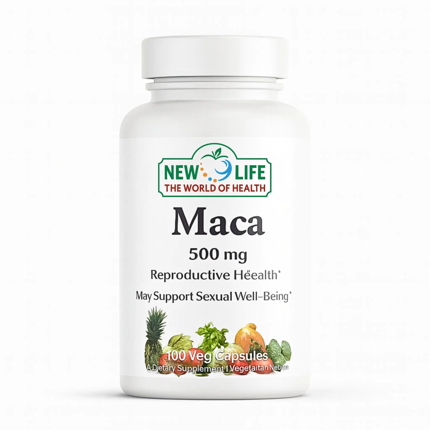 Maca, 500mg, 100 Veg Capsules Manteniendo Tu Salud