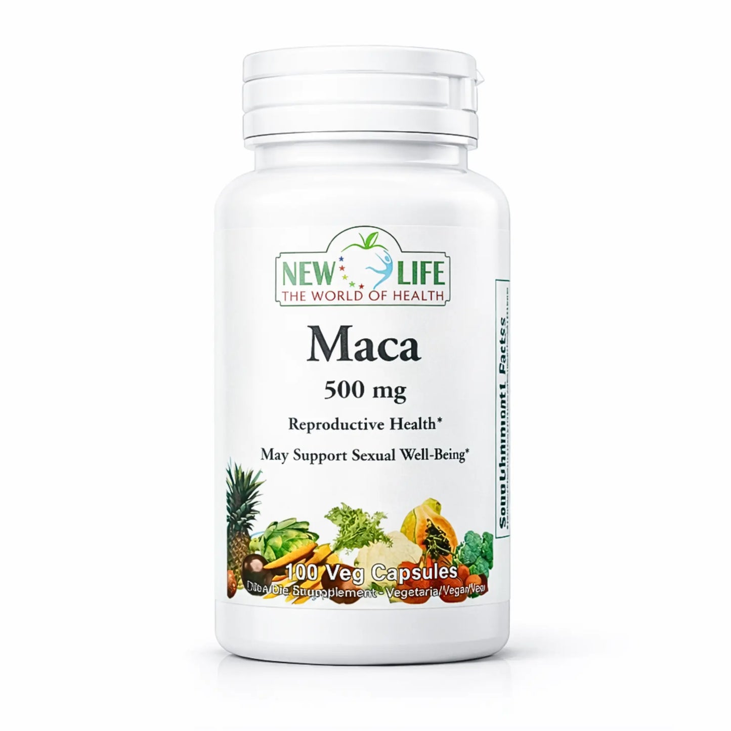 Maca, 500mg, 100 Veg Capsules Manteniendo Tu Salud